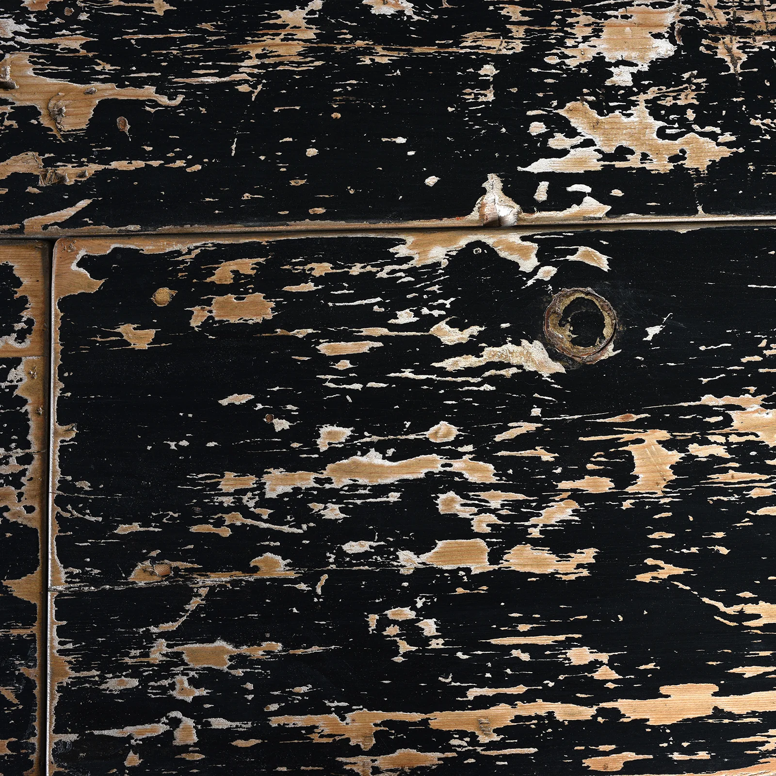 2 Door Painted Mongolian Sideboard - Ca 1920 - Image 11
