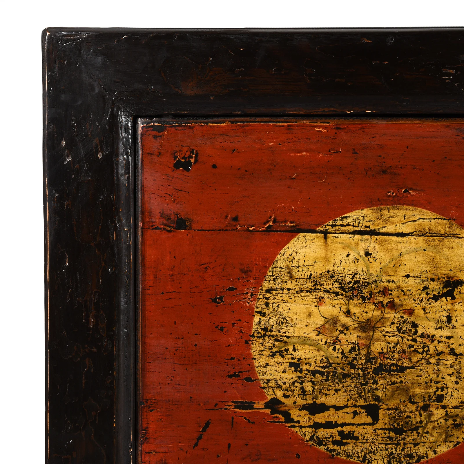3 Door Painted Shanxi Sideboard - Ca 1920 - Image 2