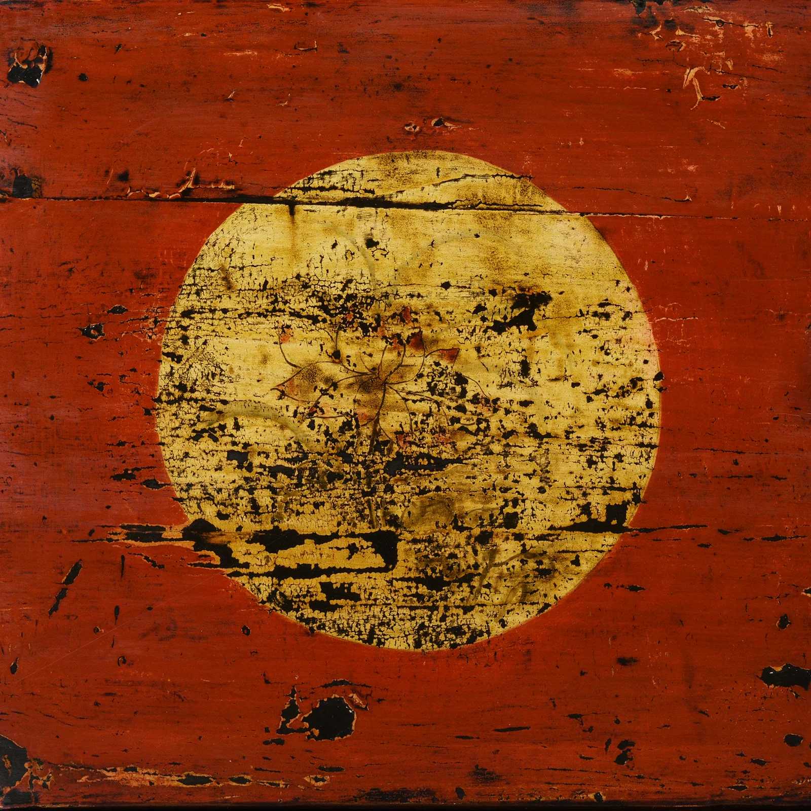 3 Door Painted Shanxi Sideboard - Ca 1920 - Image 5