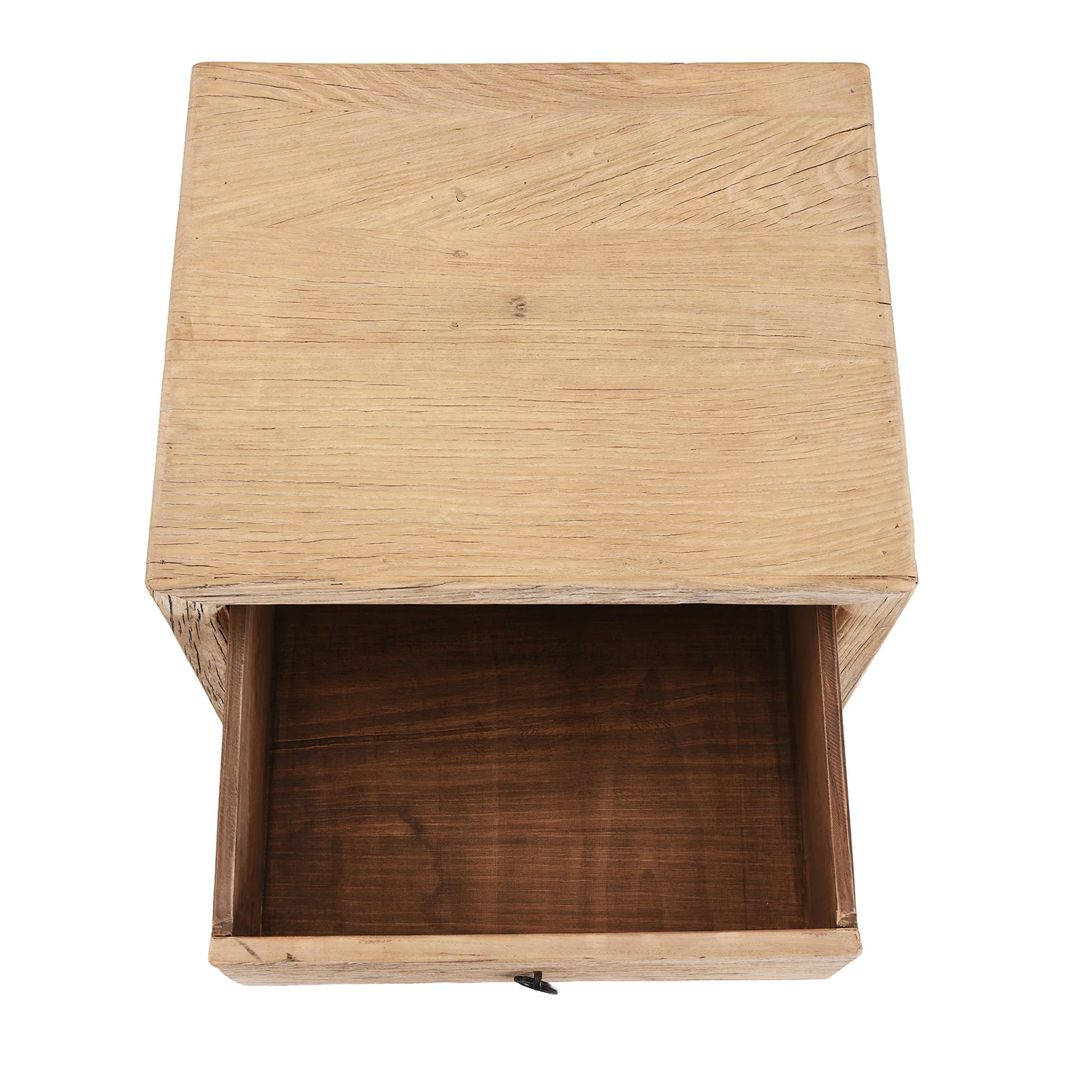 Rustic Sunbleached 4 Drawer Tallboy - Image 6