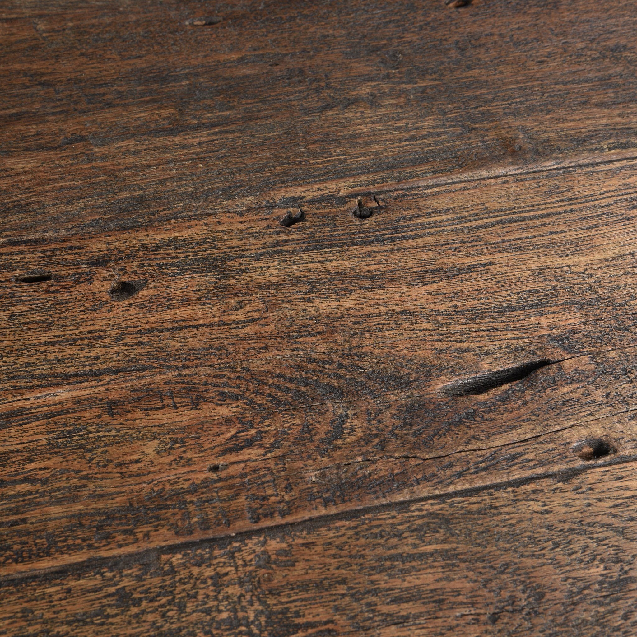 6- 8 Seater Refectory Dining Table - Reclaimed Teakwood - Image 6