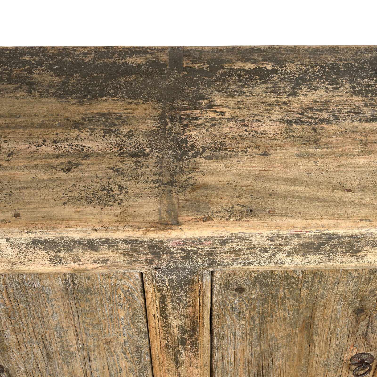 6 Door Elm Sideboard From Mongolia - Image 7