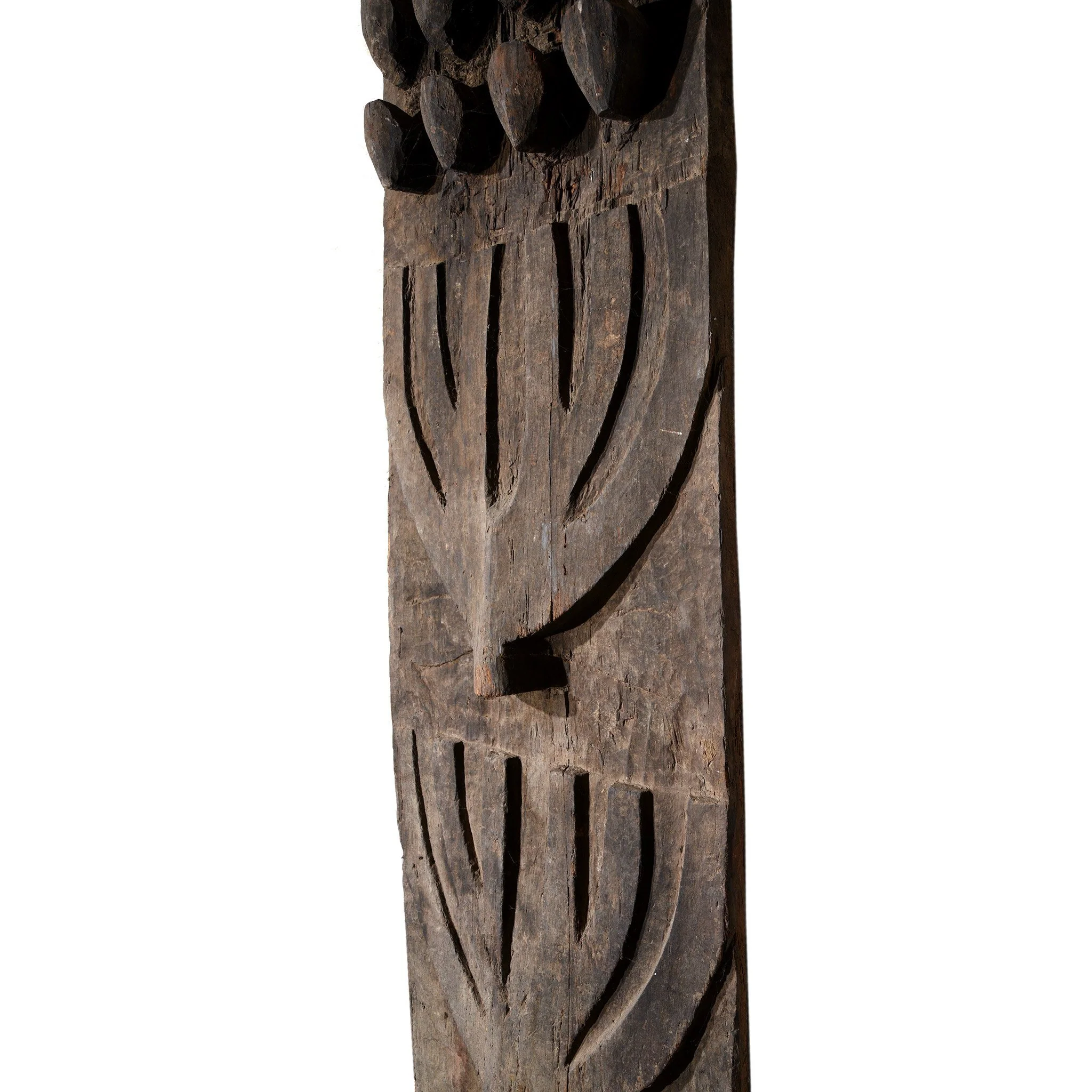 Carved Tribal Totem Panel from Nagaland - 19thC - Image 7