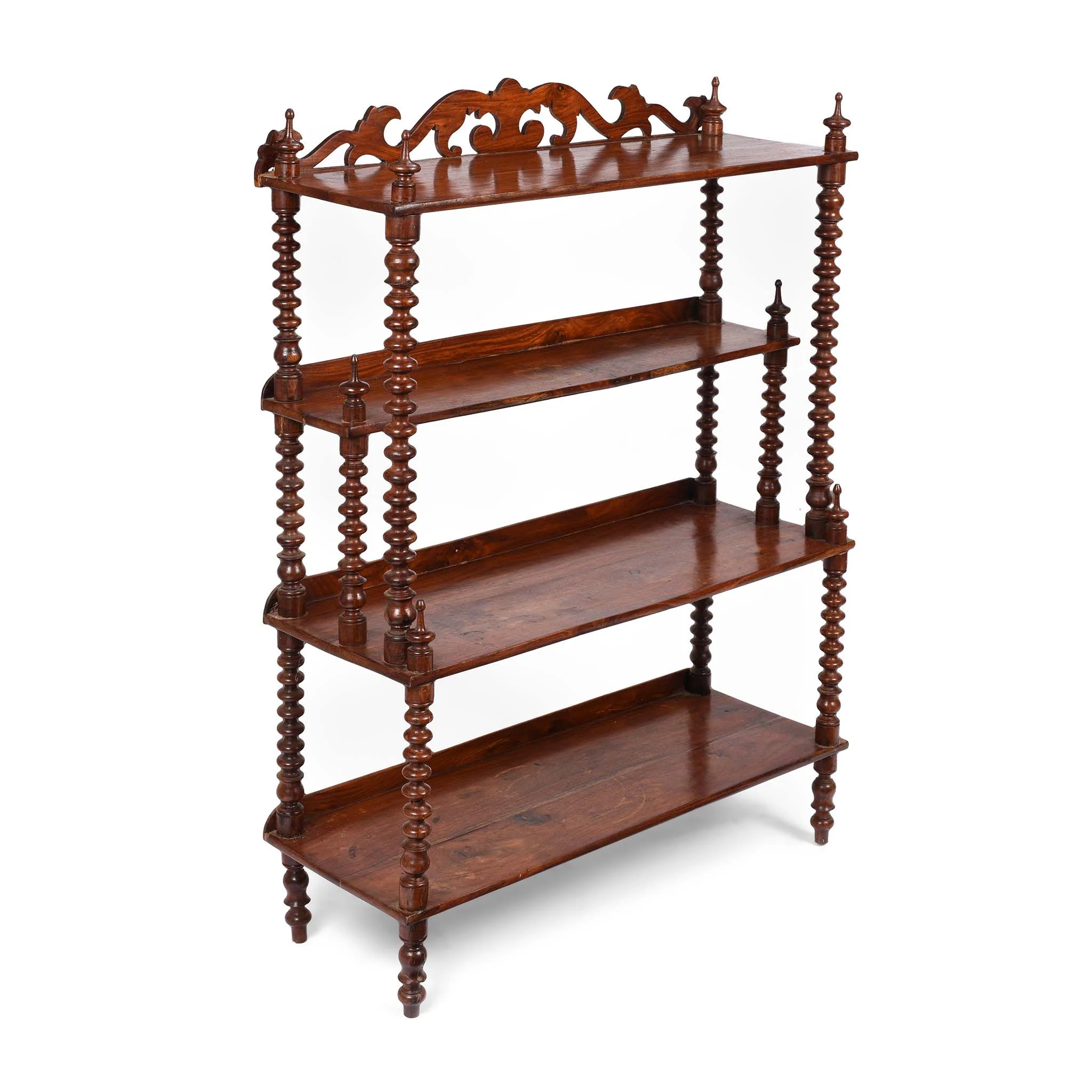 Bobbin Shelf from Gujarat - 19thC - Image 4