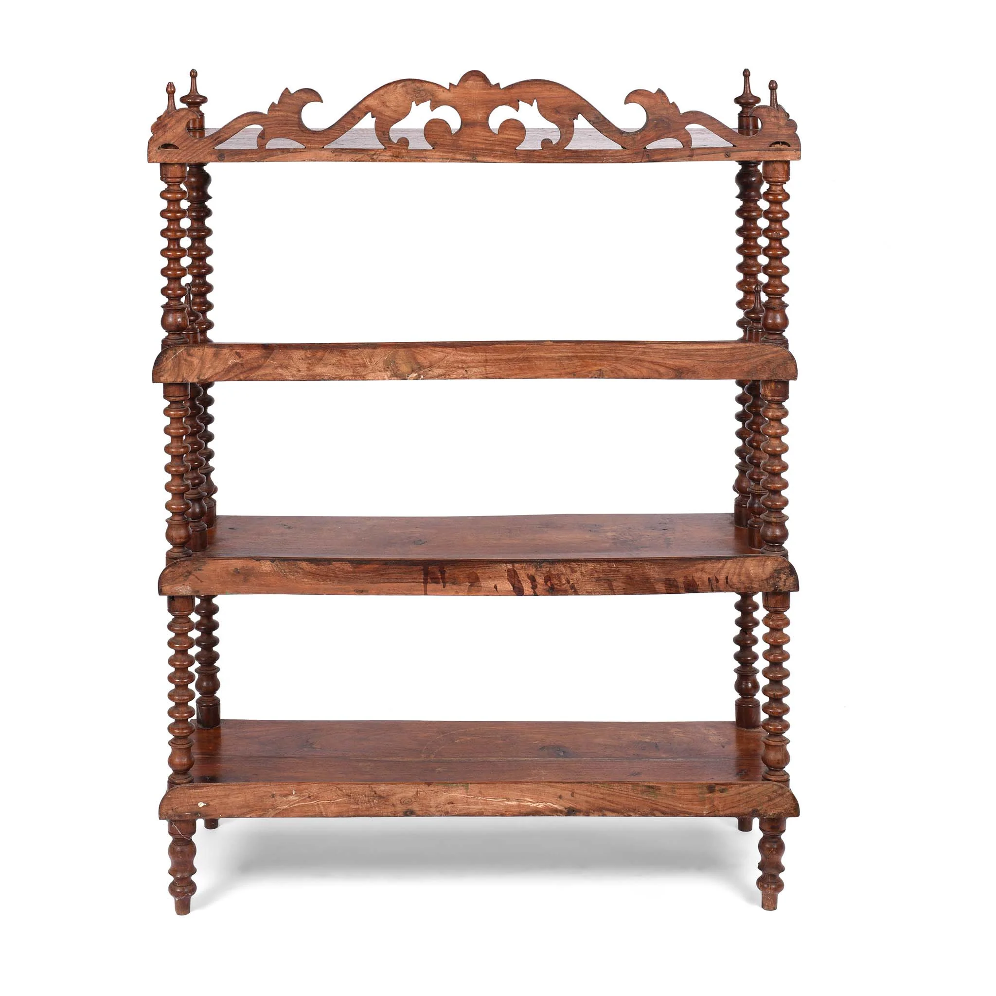 Bobbin Shelf from Gujarat - 19thC - Image 9