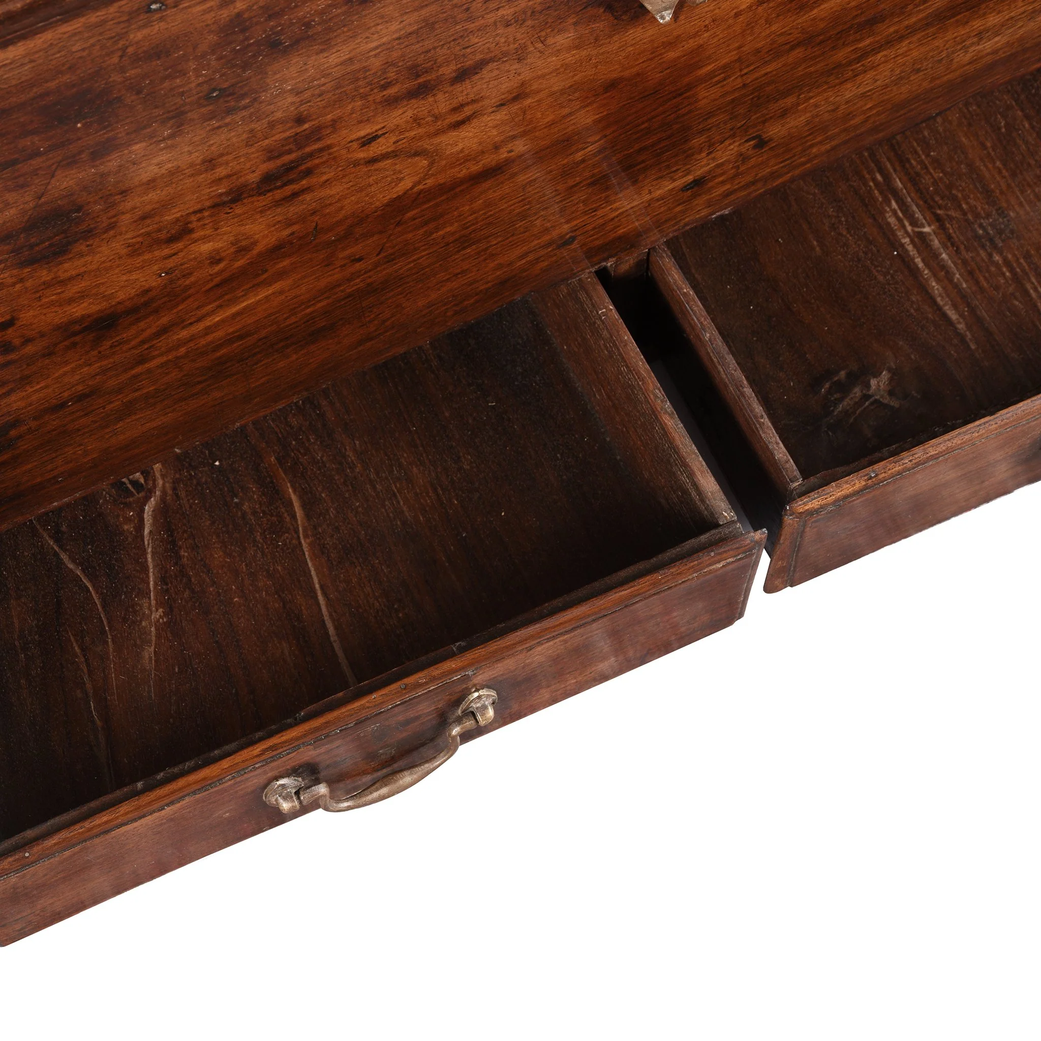 Brass Bound Rosewood Chest from Kutch - 19thC - Image 7