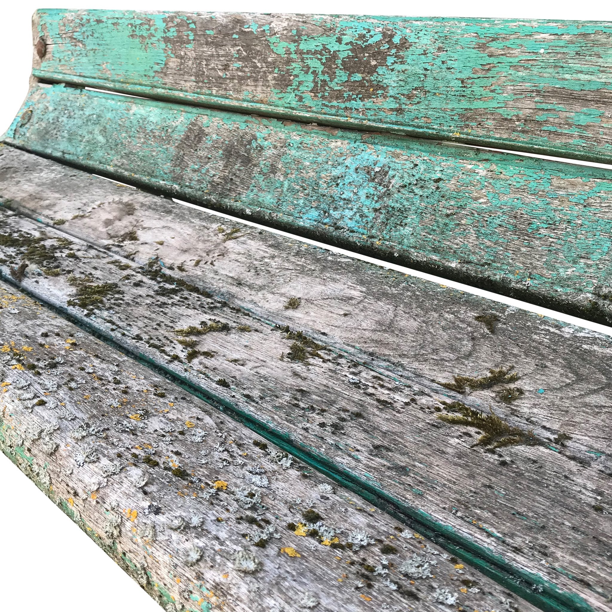 Old Cast Iron Garden Bench - Early 20thC - Image 4