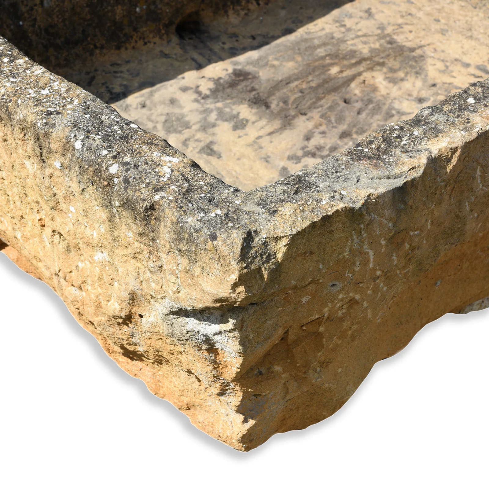 Carved Stone Water Trough - 19th Century - Image 6