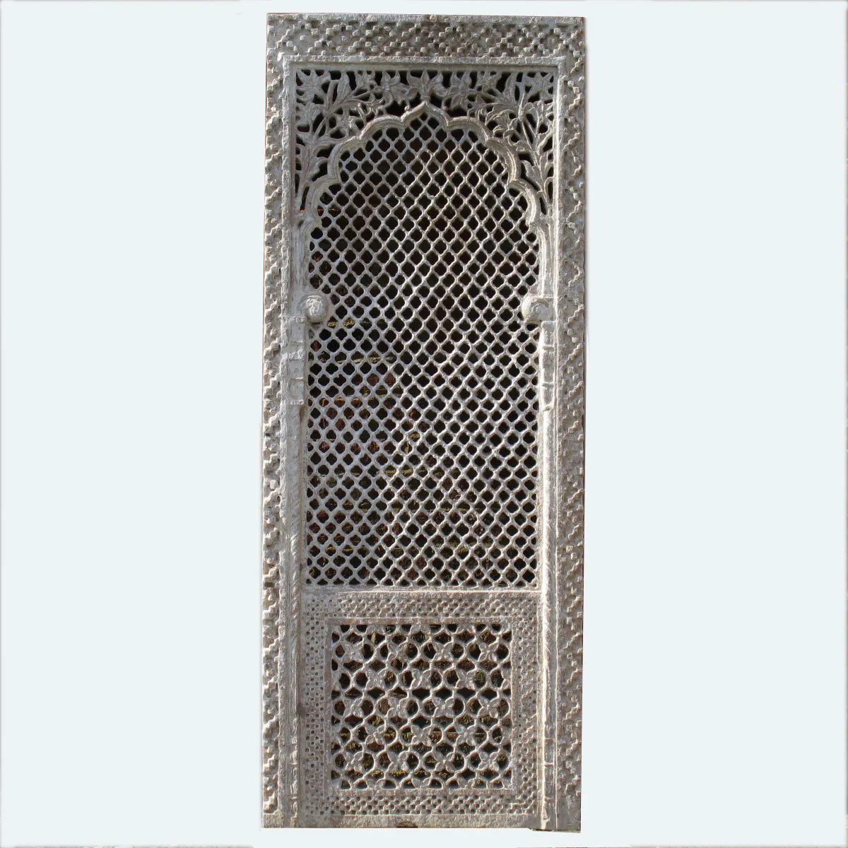 Indian Stone Jali Window Panel from Jaisalmer - Image 10