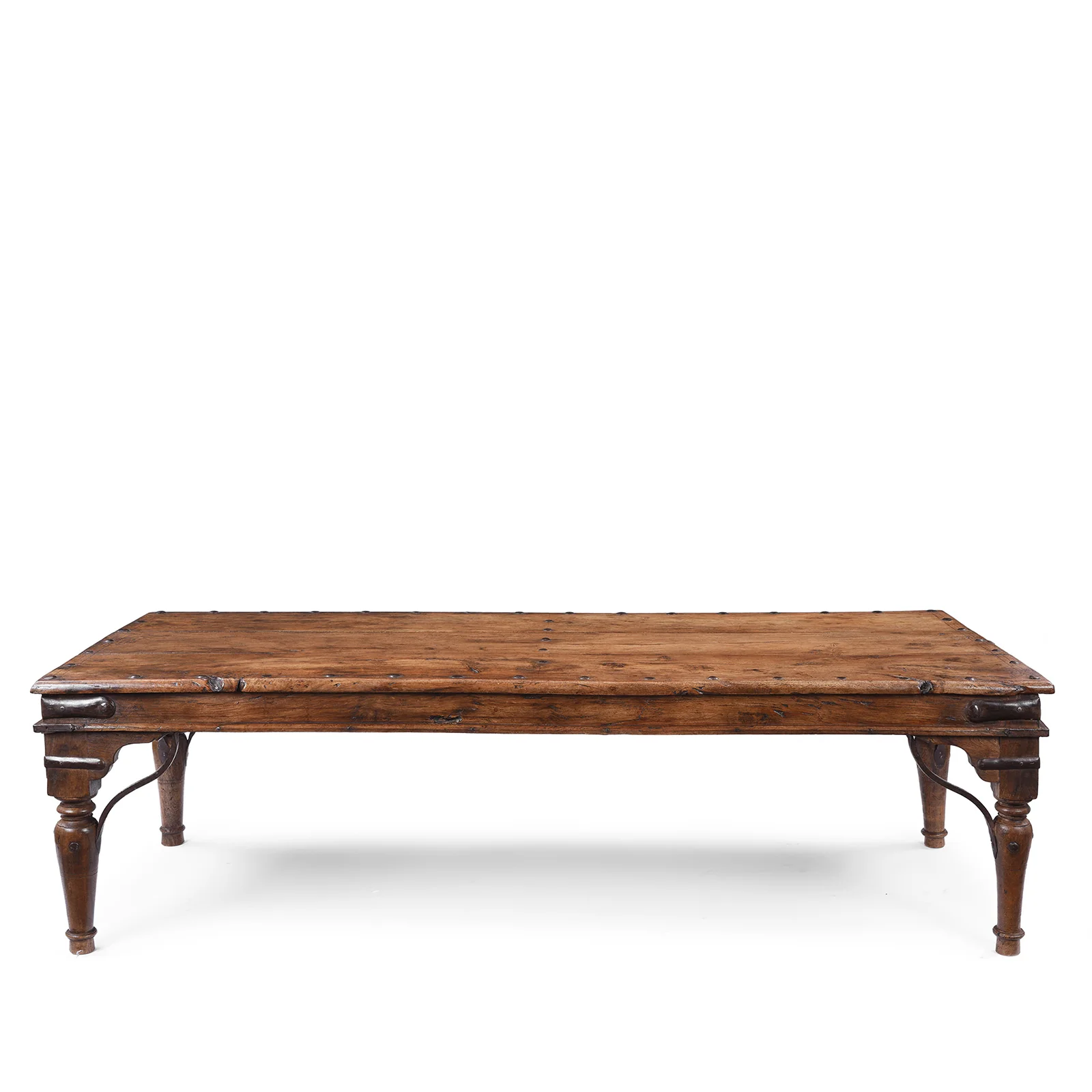 Indian Takhat Coffee Table From Rajasthan - 19thC - Image 3