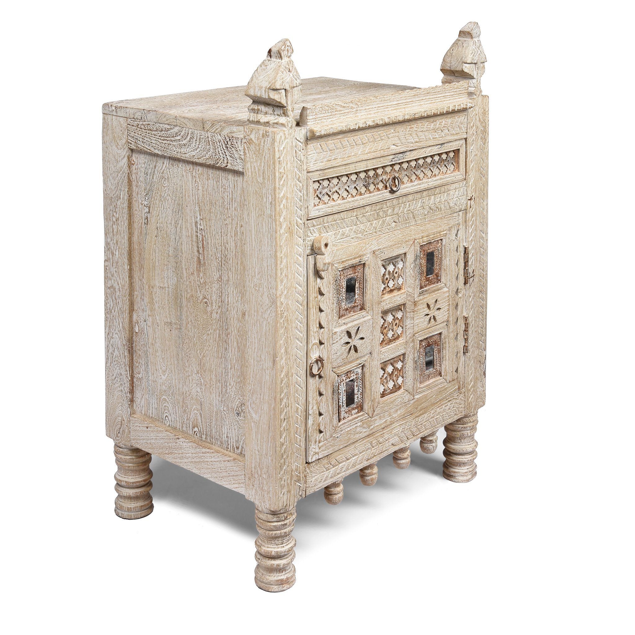 Kutchi Bedside Cabinet - Image 4