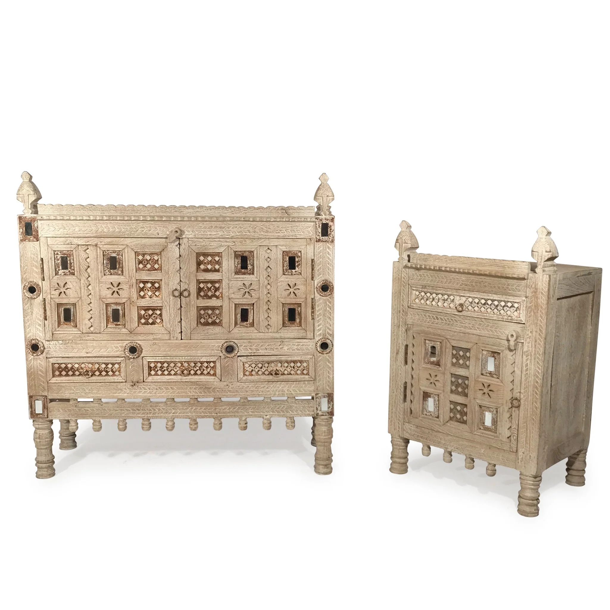 Kutchi Bedside Cabinet - Image 6