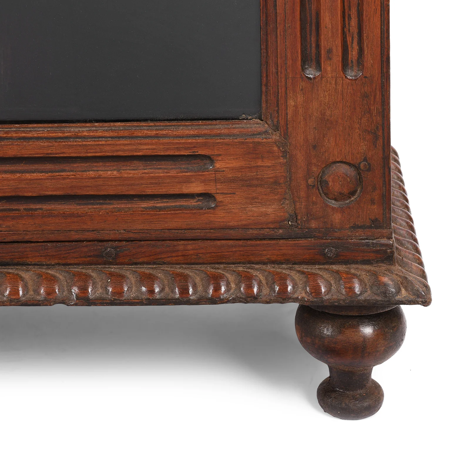 Anglo Indian Colonial Glazed Book Cabinet - 19th Century - Image 6