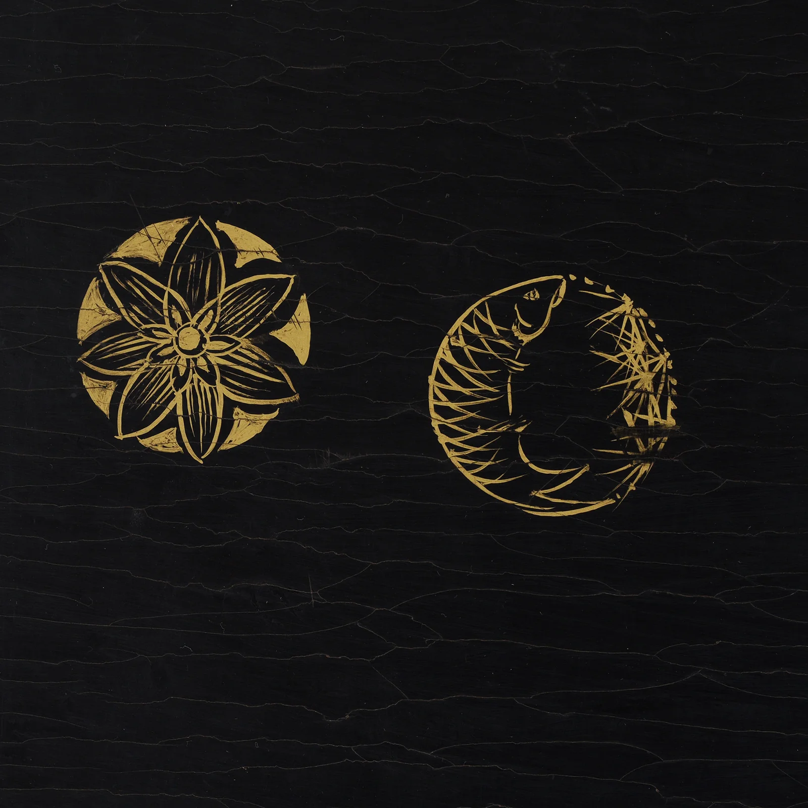 Chinese Export Black & Gilt Lacquer Four-Fold Screen – Circa 1920 - Image 11