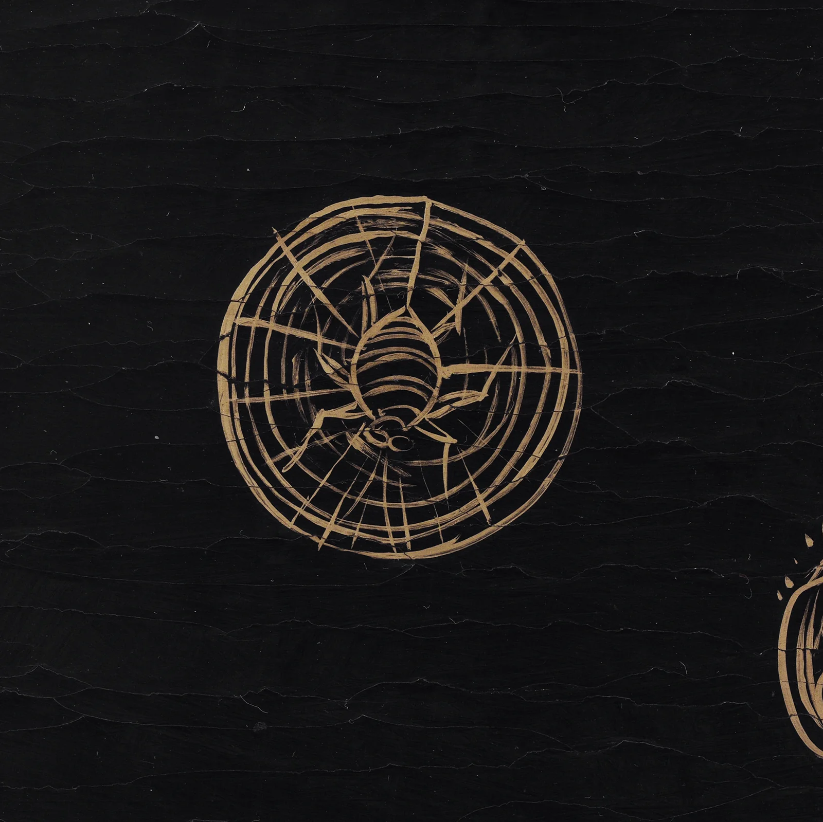 Chinese Export Black & Gilt Lacquer Four-Fold Screen – Circa 1920 - Image 13