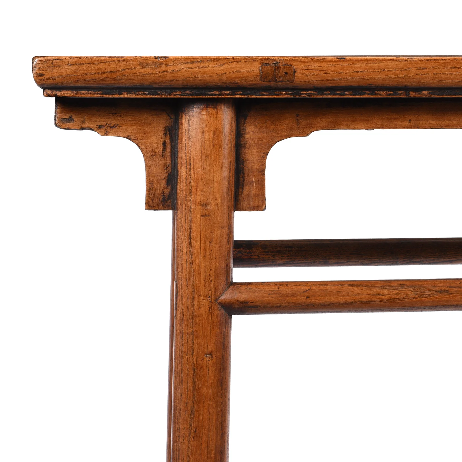 Elm Half Table From Shanxi Province - 19th Century - Image 4