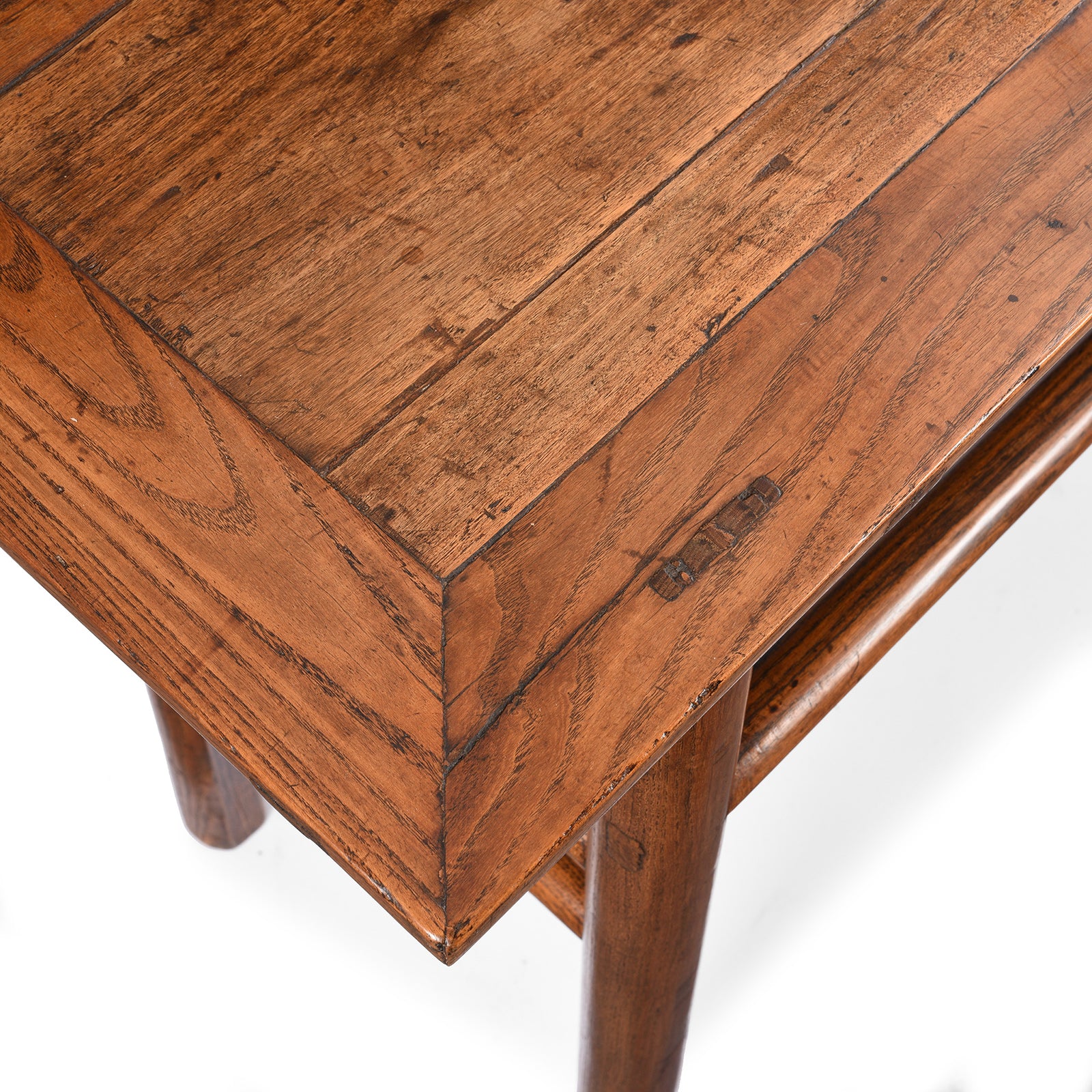 Elm Half Table From Shanxi Province - 19th Century - Image 6