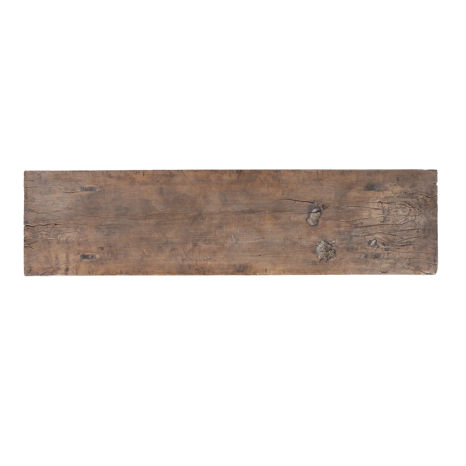 Walnut & Elm Farmhouse Console Table From Henan - Late 19th Century - Image 4