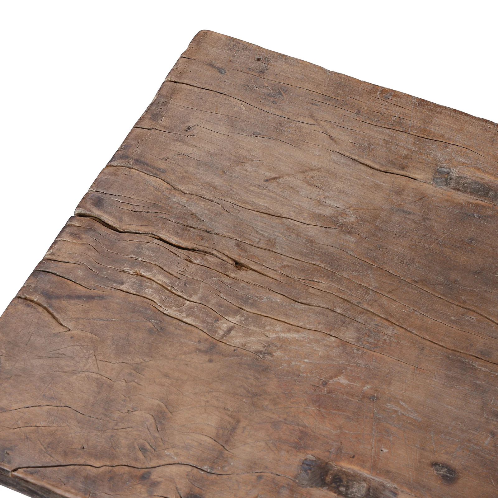Walnut & Elm Farmhouse Console Table From Henan - Late 19th Century - Image 6