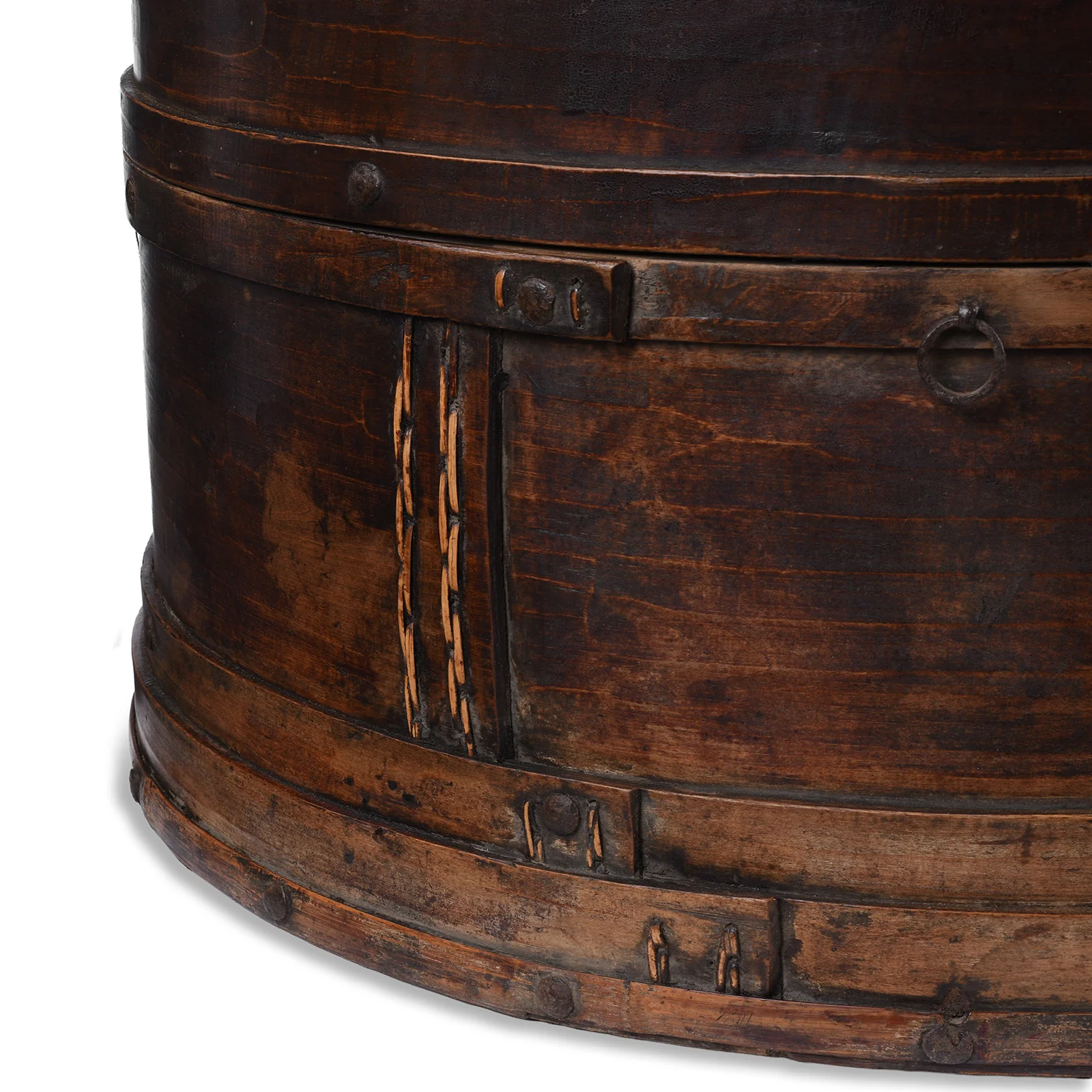 Painted Willow Food Container From Shanxi - 19th Century - Image 7