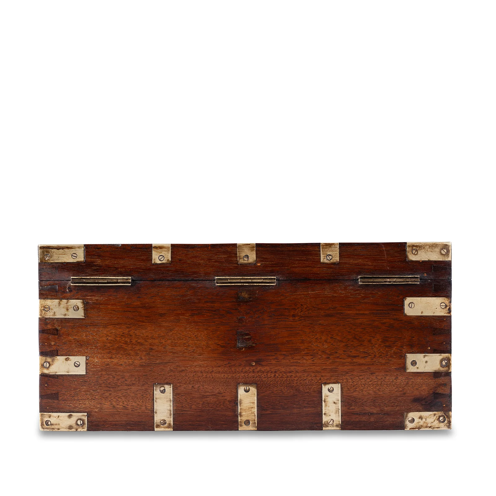 Brass Bound Indian Jewellery Box - 19th Century - Image 9