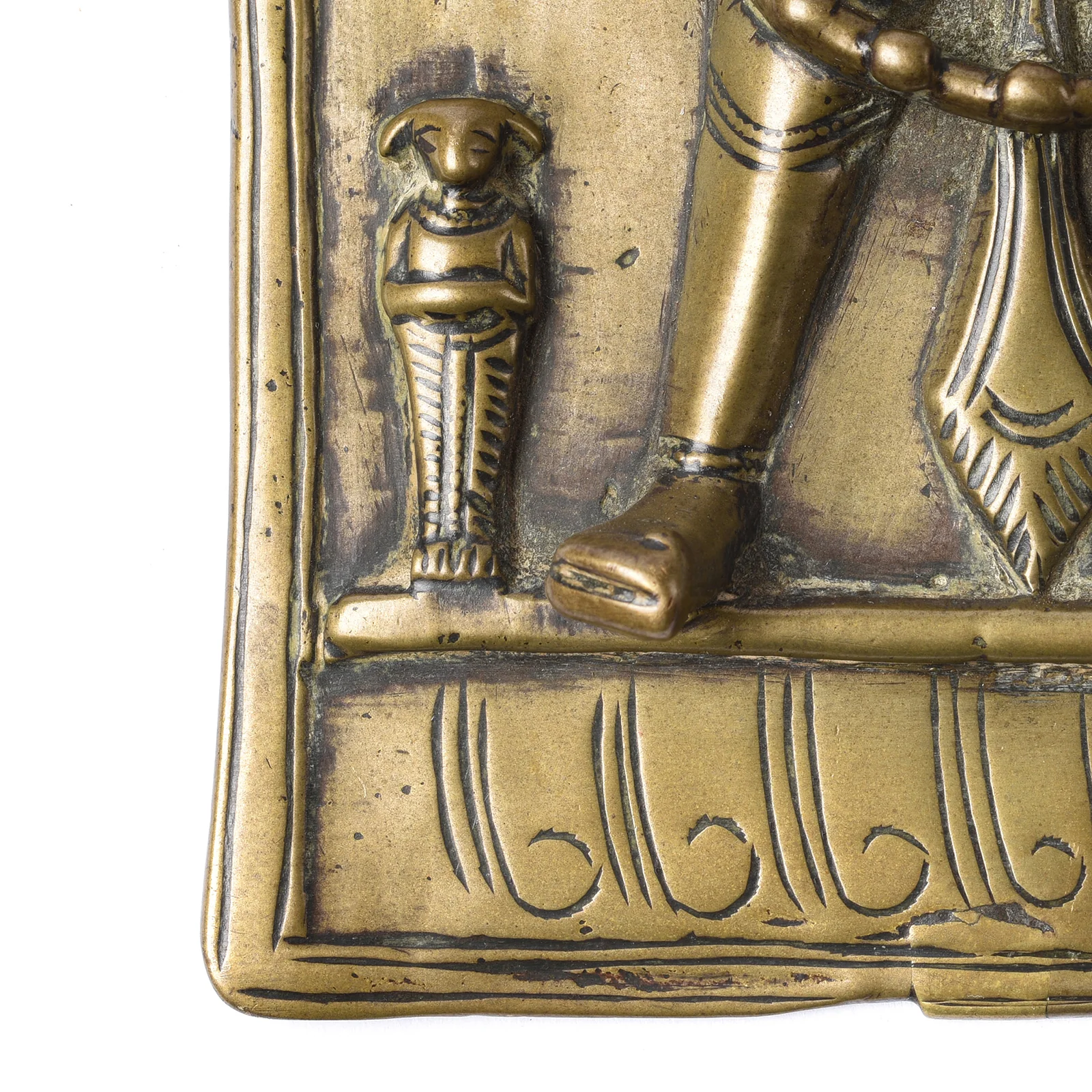 Bronze Votive Panel Of Virabhadra From Deccan - 19th Century - Image 5