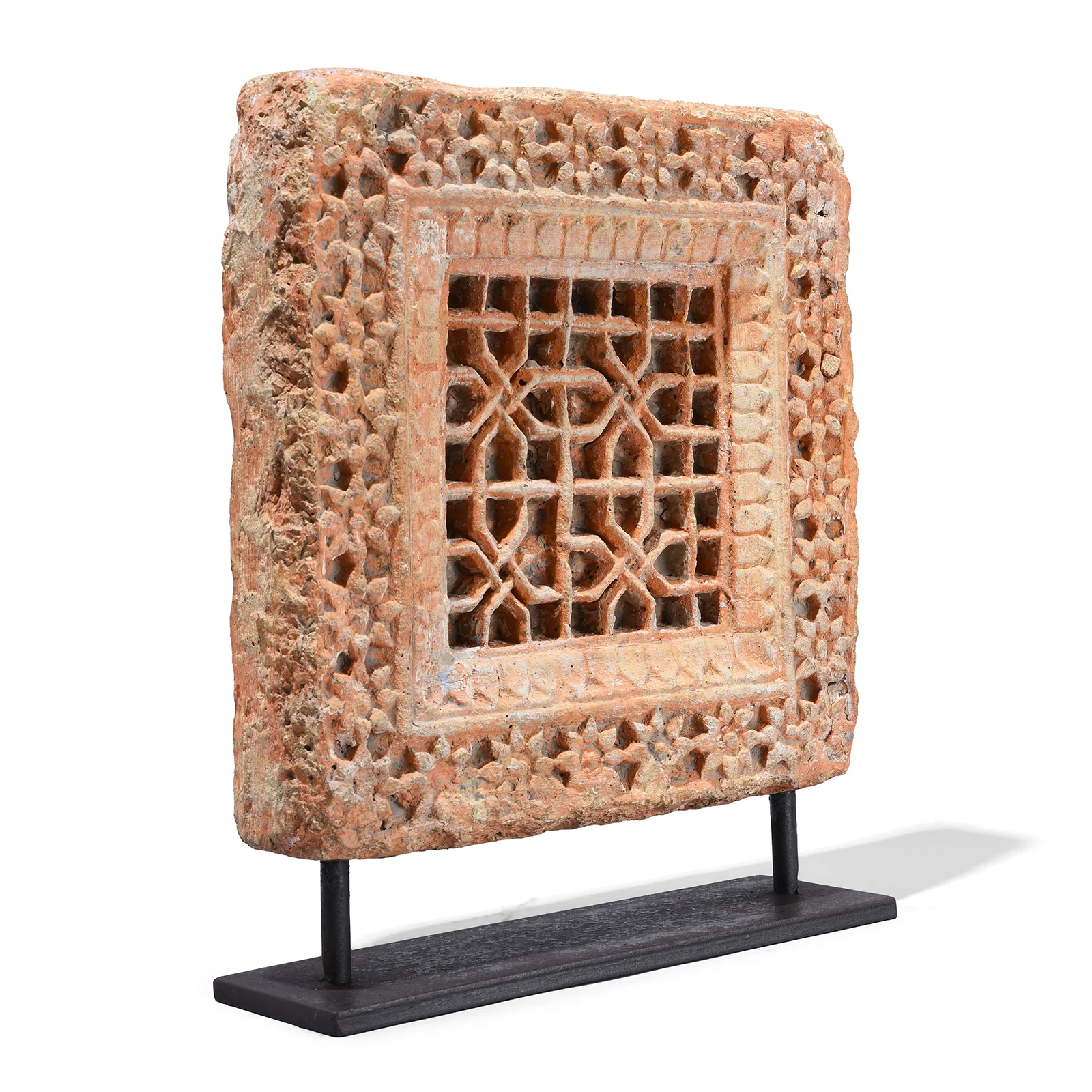 Carved Stone Panels On Stands From Jaisalmer - 19th Century - Image 7