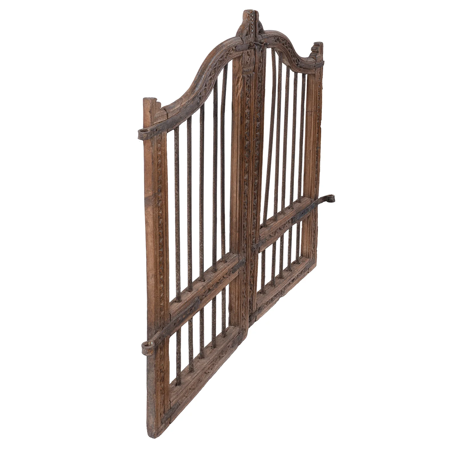 Indian Dog Gate From Gujarat - 19th Century - Image 5
