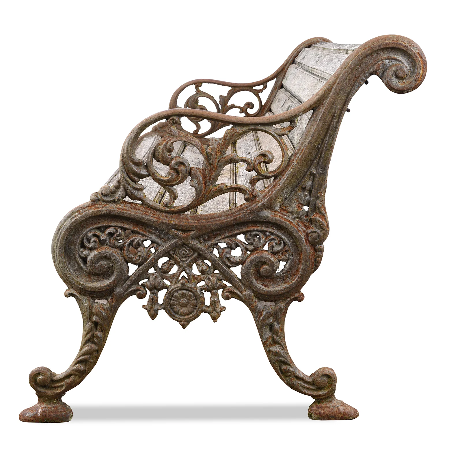 Cast Iron Indian Garden Bench - 19th Century - Image 6