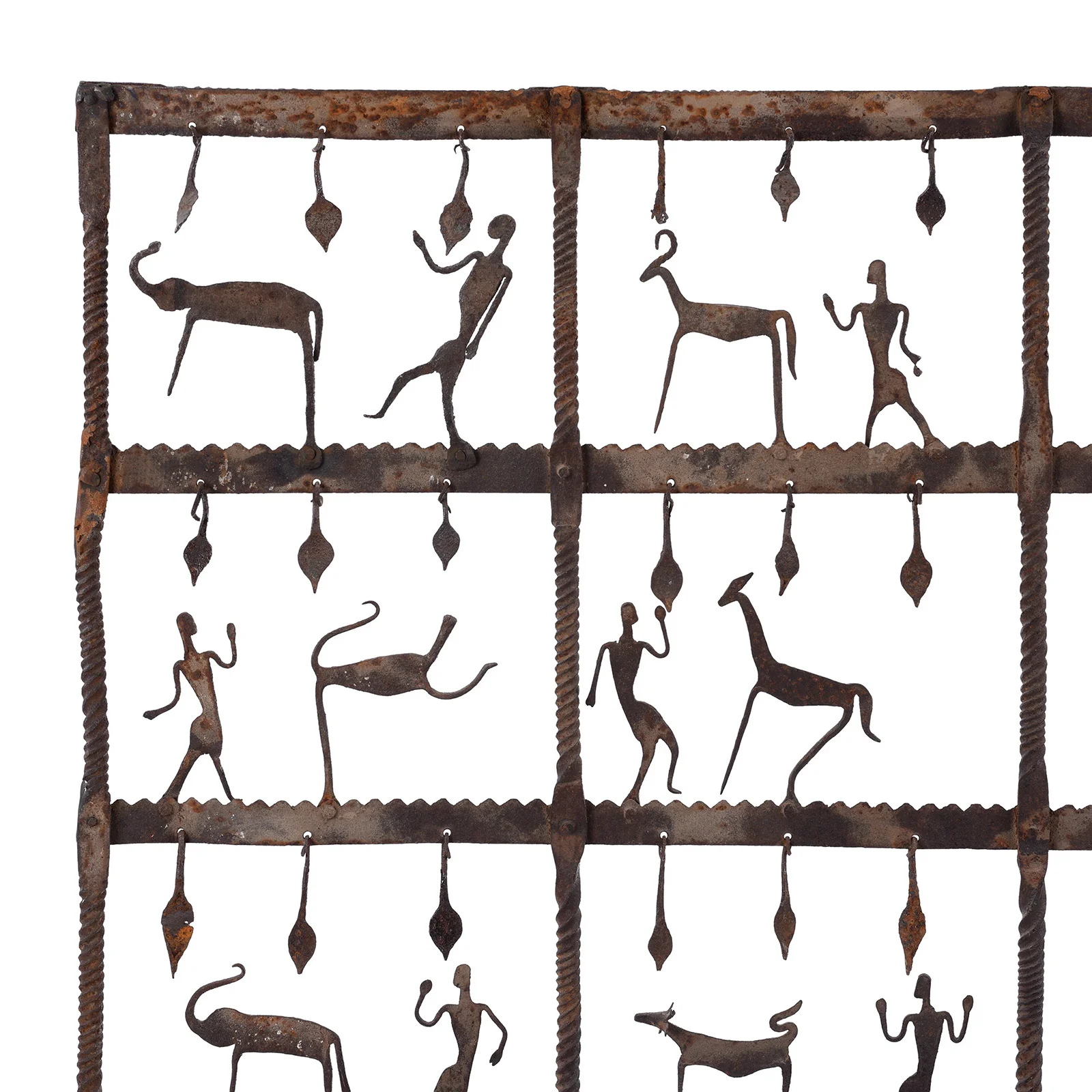 Bastar Tribal Iron Toran - Ca 1940s - Image 3