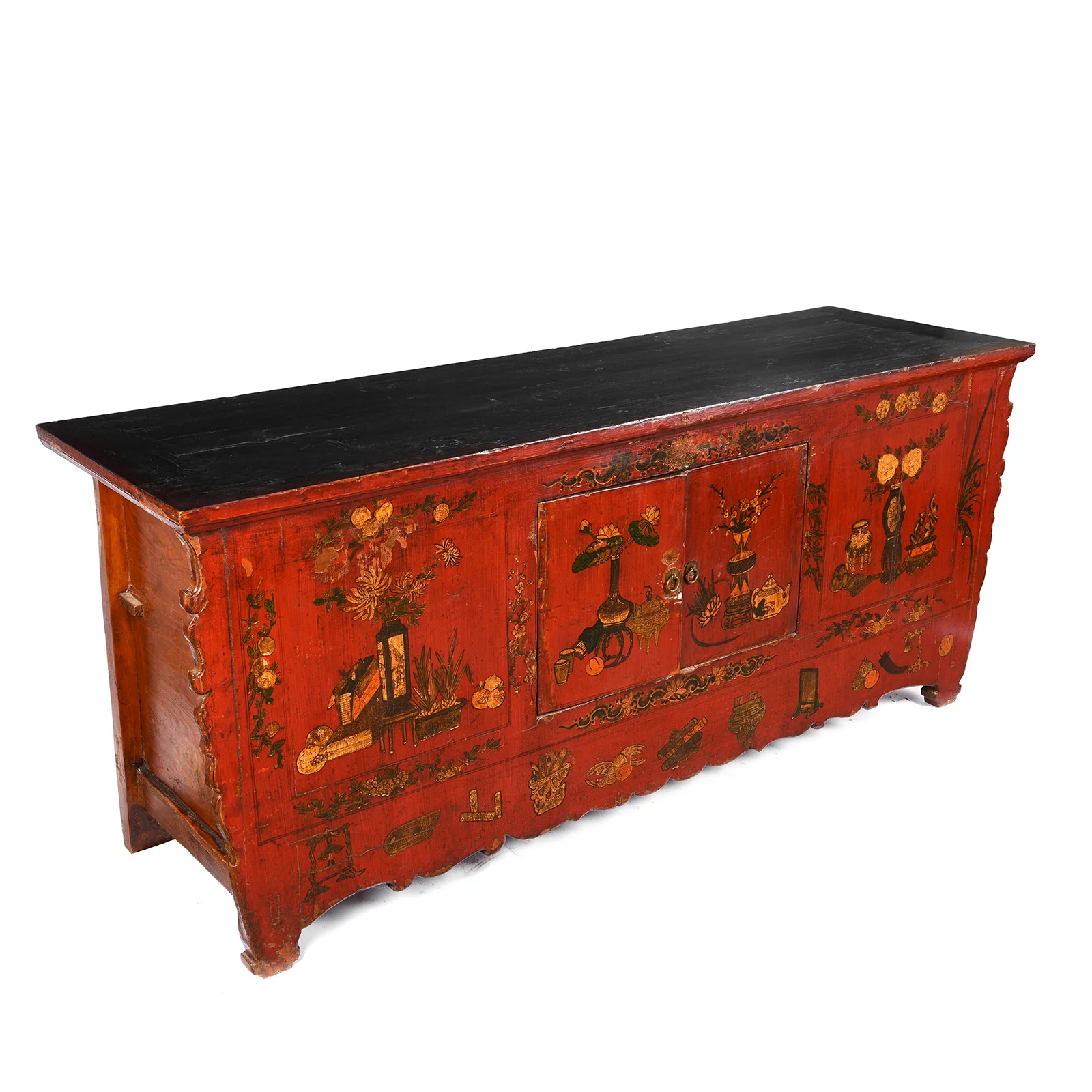 Painted Sideboard From Qinghai - 19th Century - Image 4