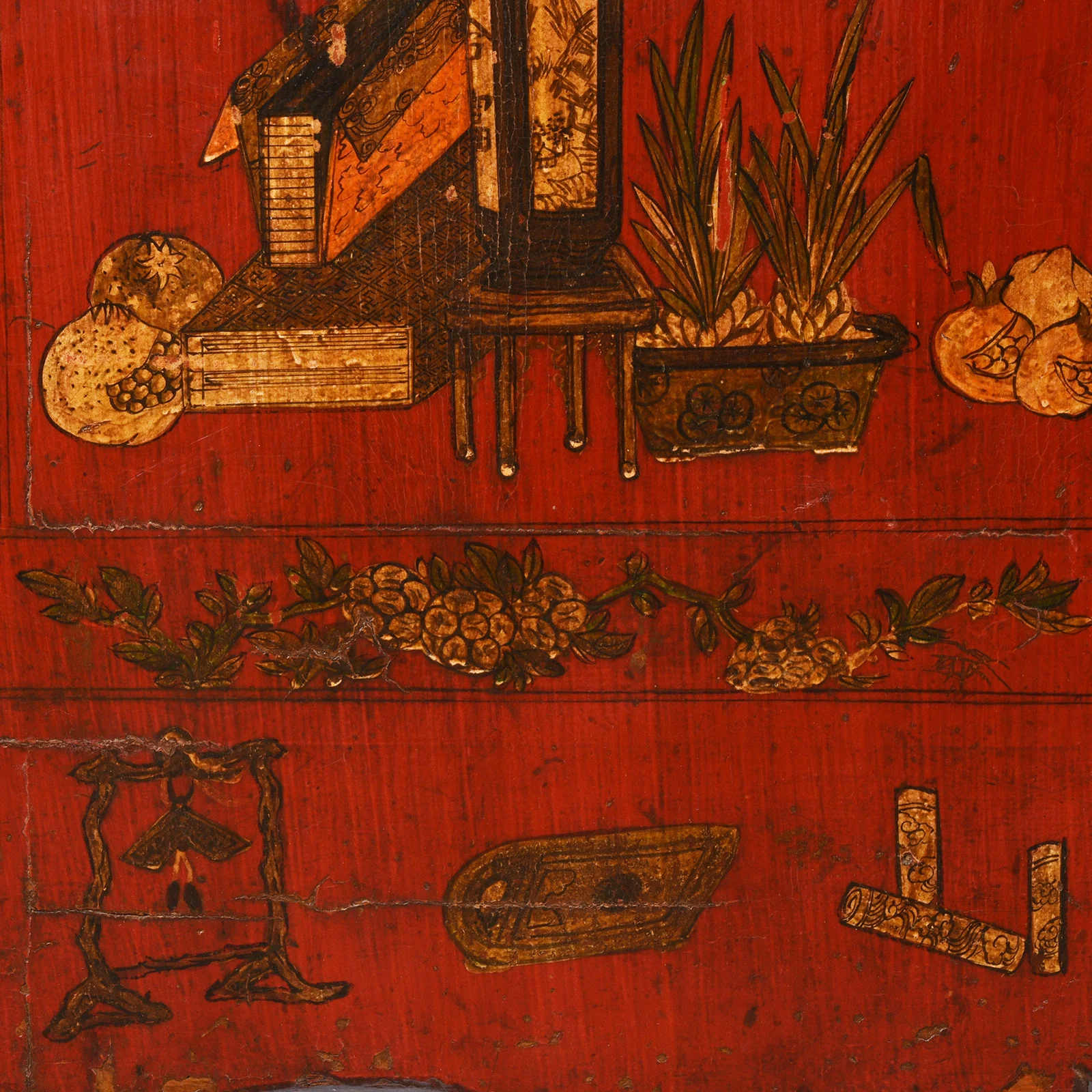 Painted Sideboard From Qinghai - 19th Century - Image 6