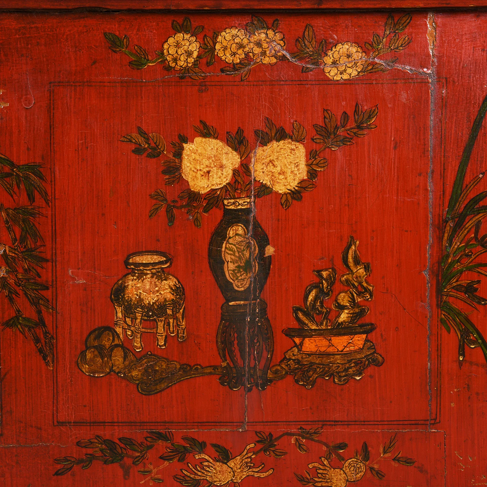 Painted Sideboard From Qinghai - 19th Century - Image 8