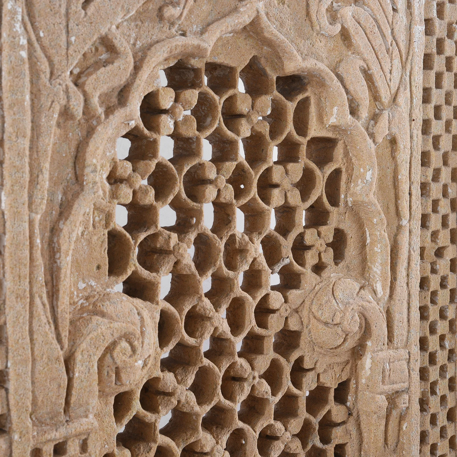 Stone Jali Panel From Jaisalmer - 19th Century - Image 5