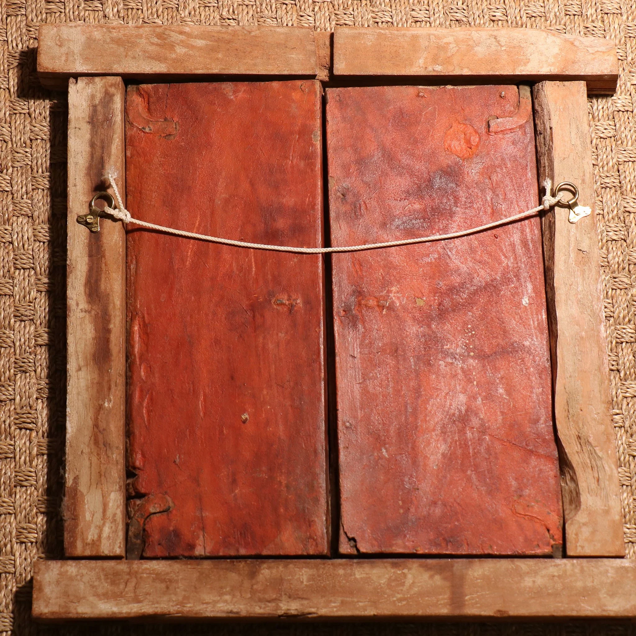 Painted Window from Bikaner, Rajasthan - 19thC - Image 5