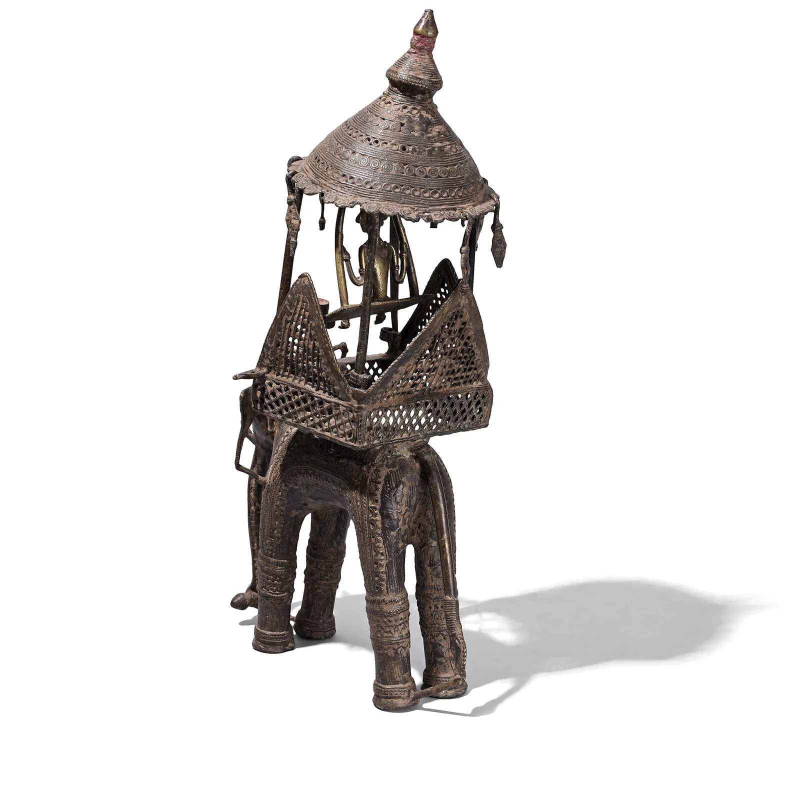 Bastar Brass Elephant From Chhattisgarh - 19th Century - Image 3