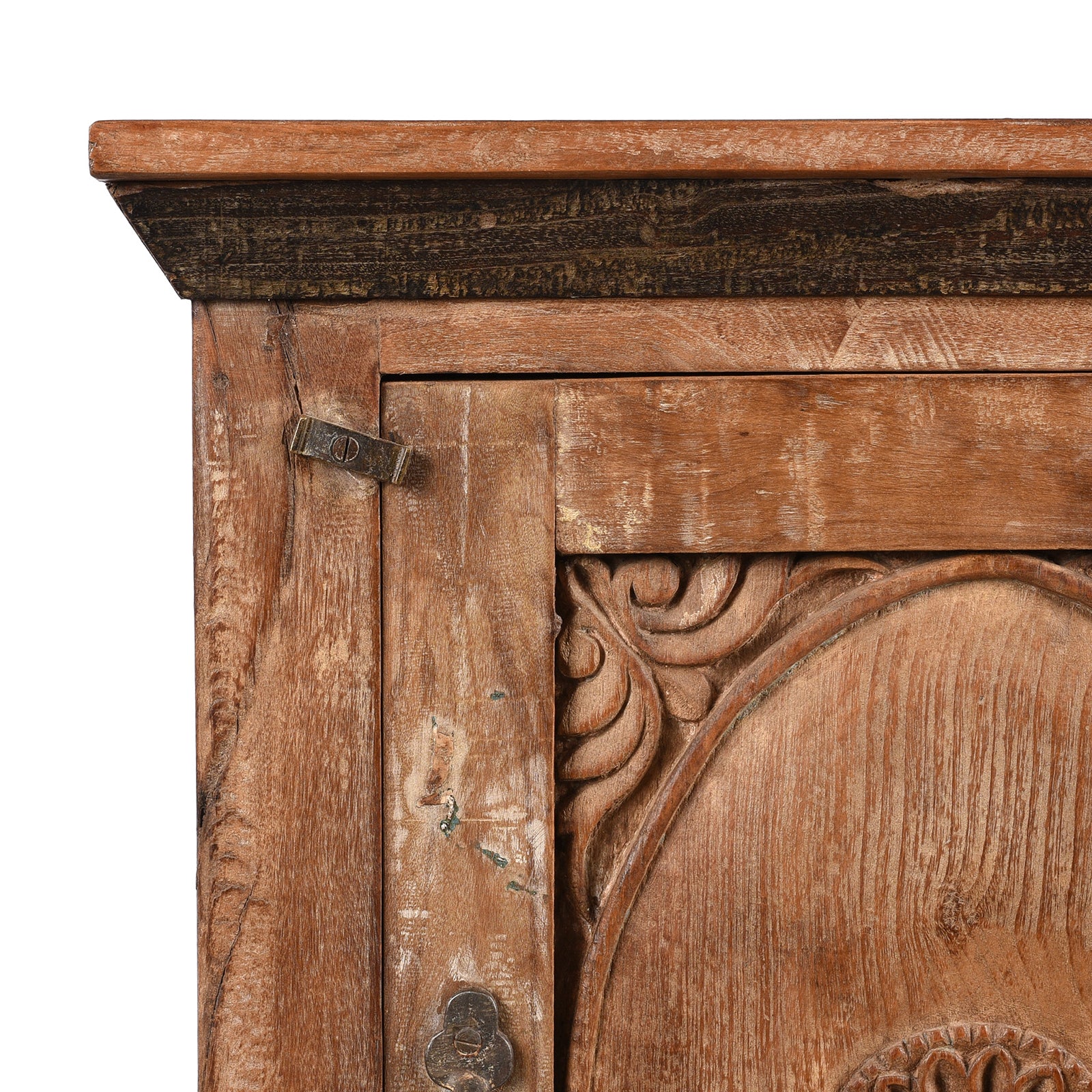 Bedside Cabinet Made From Reclaimed Teak - Image 2