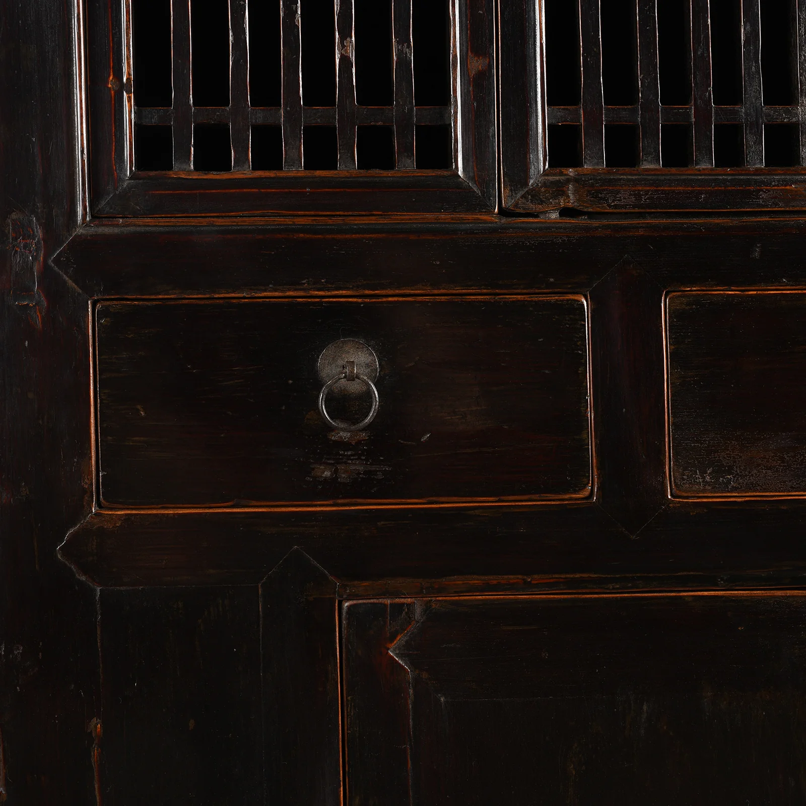 Black Lacquer Kitchen Cabinet From Tianjin - 19th Century - Image 7