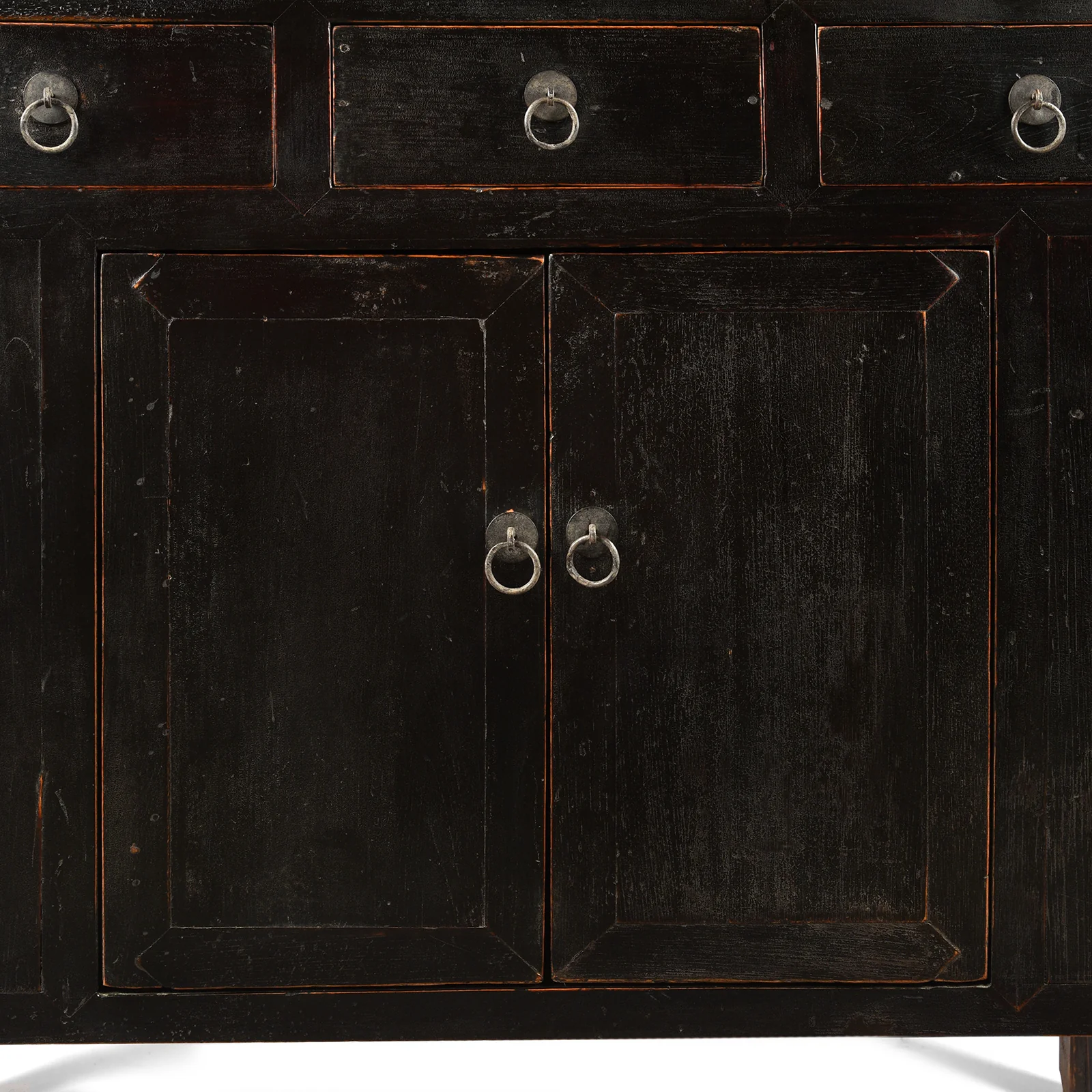 Black Lacquer Kitchen Cabinet From Tianjin - 19th Century - Image 9