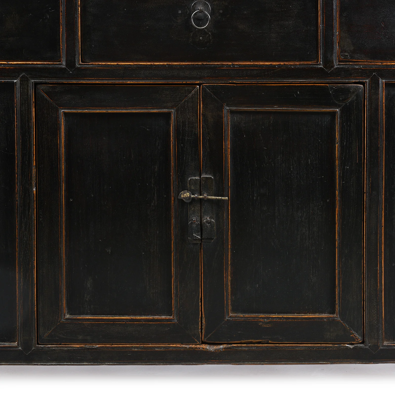 Black Lacquer Kitchen Cabinet From Tianjin - 19th Century - Image 8