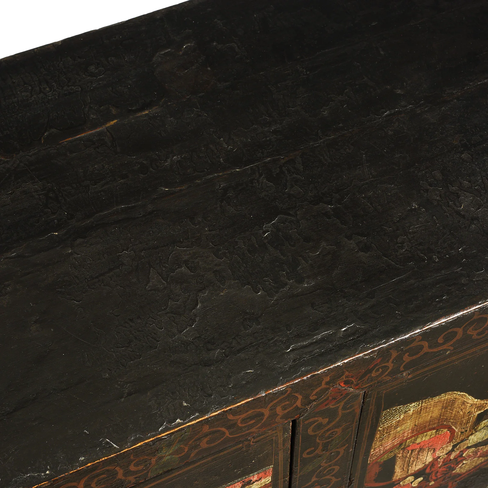 Black Lacquer Sideboard From Shanxi - 18th Century - Image 12