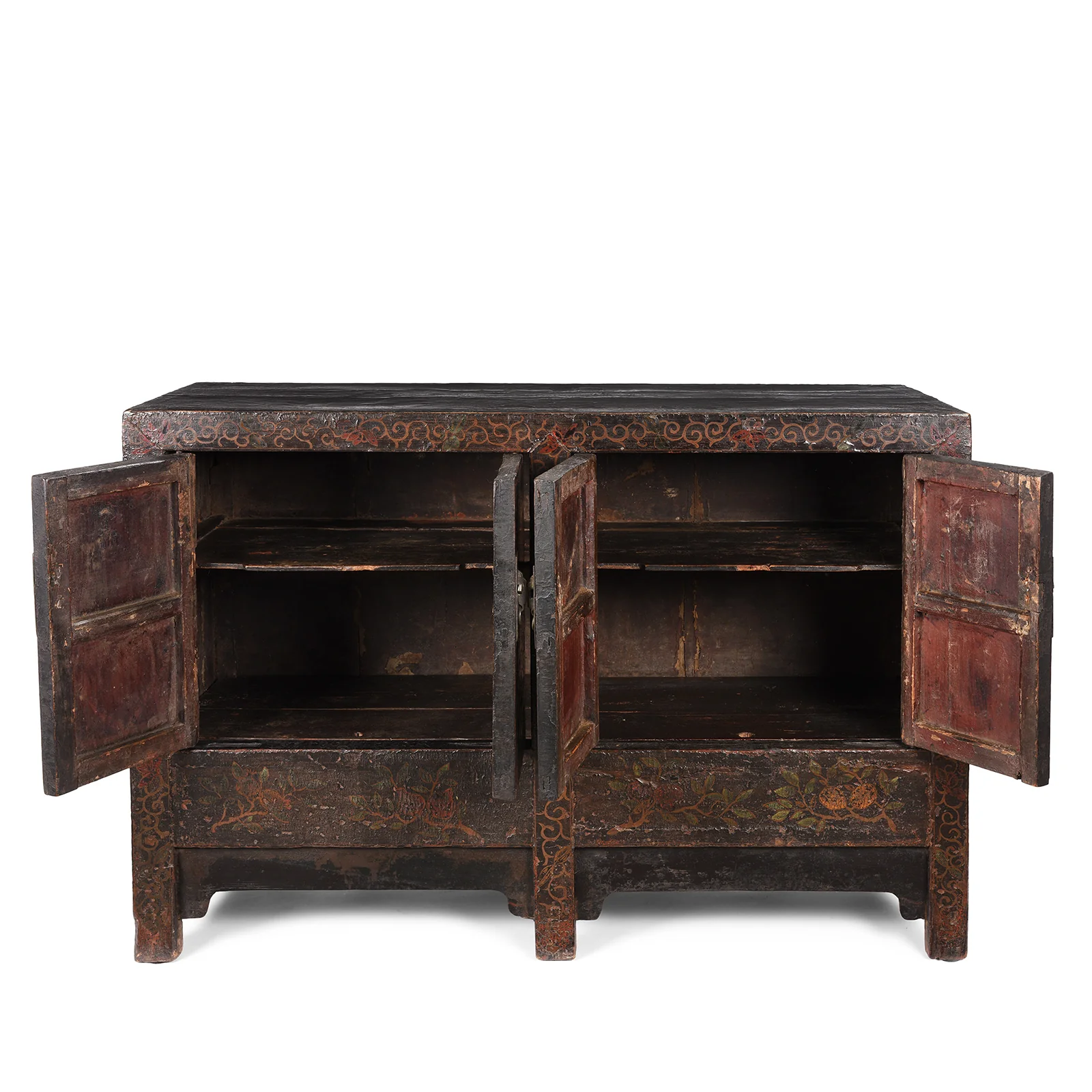 Black Lacquer Sideboard From Shanxi - 18th Century - Image 5