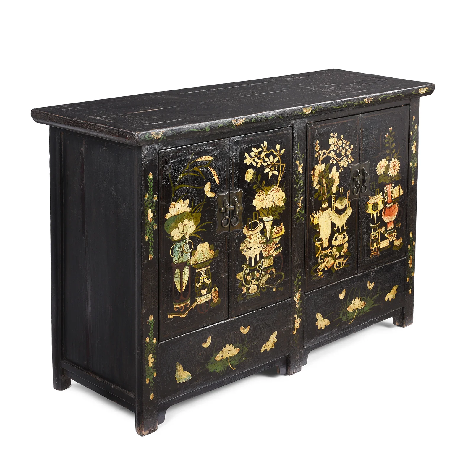 Black Lacquered Sideboard From Shanxi - Early 19th Century - Image 4
