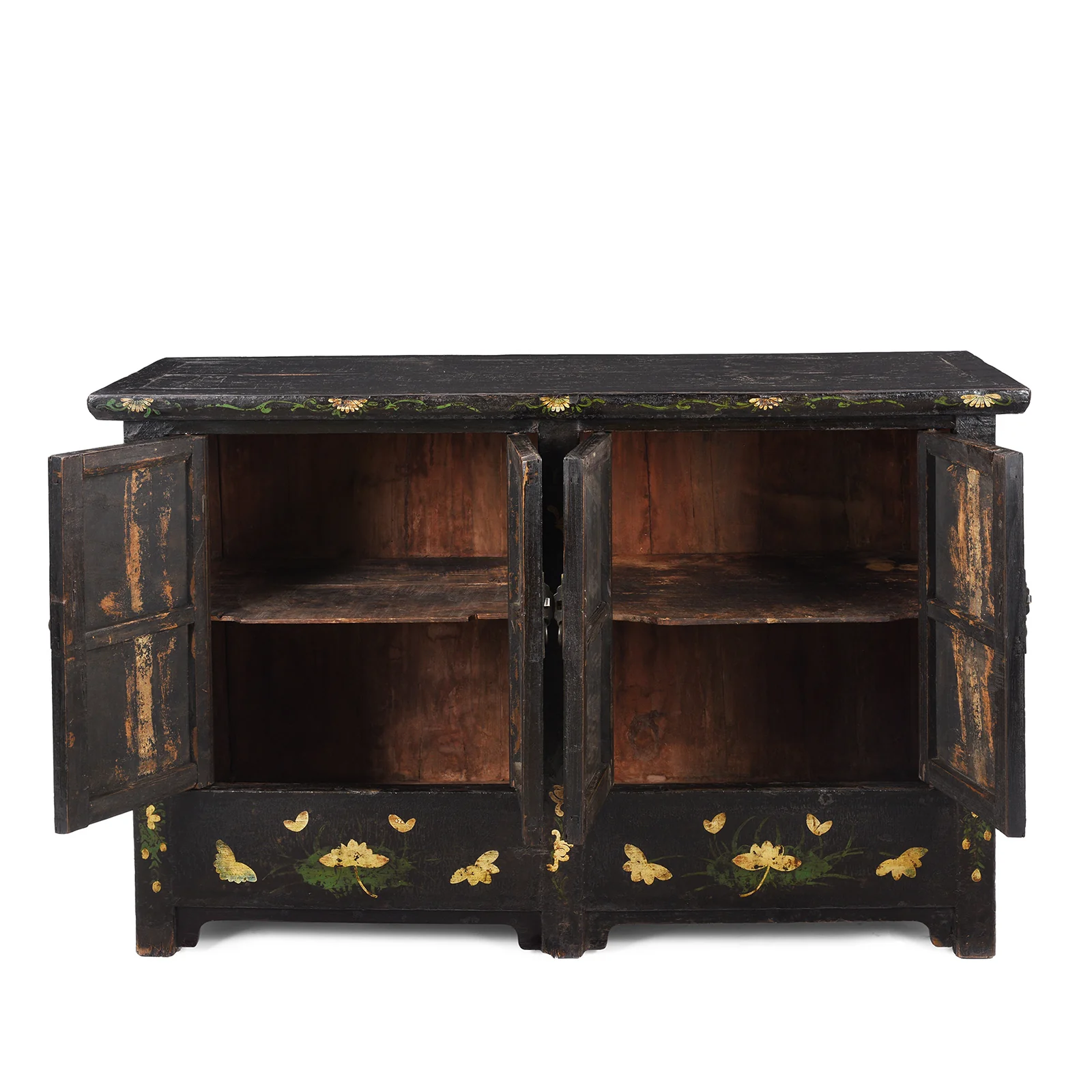 Black Lacquered Sideboard From Shanxi - Early 19th Century - Image 7