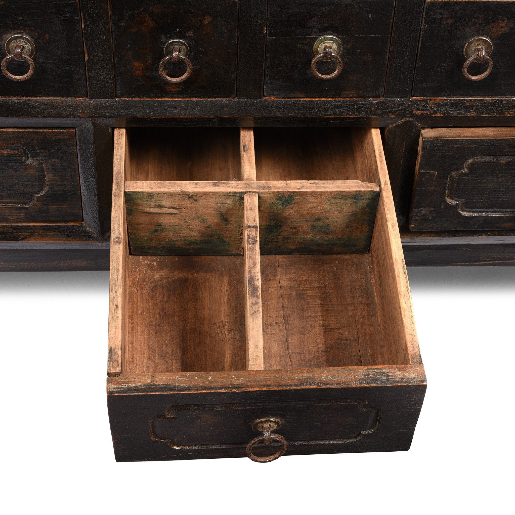 Black Painted Apothecary Chest From Shanxi - 19thC - Image 8