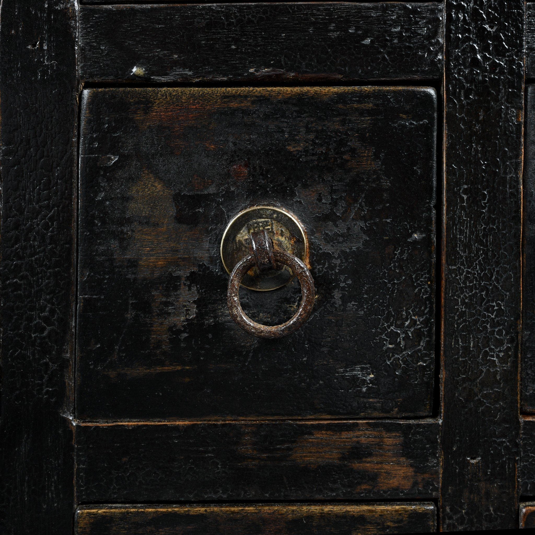 Black Painted Apothecary Chest From Shanxi - 19thC - Image 9