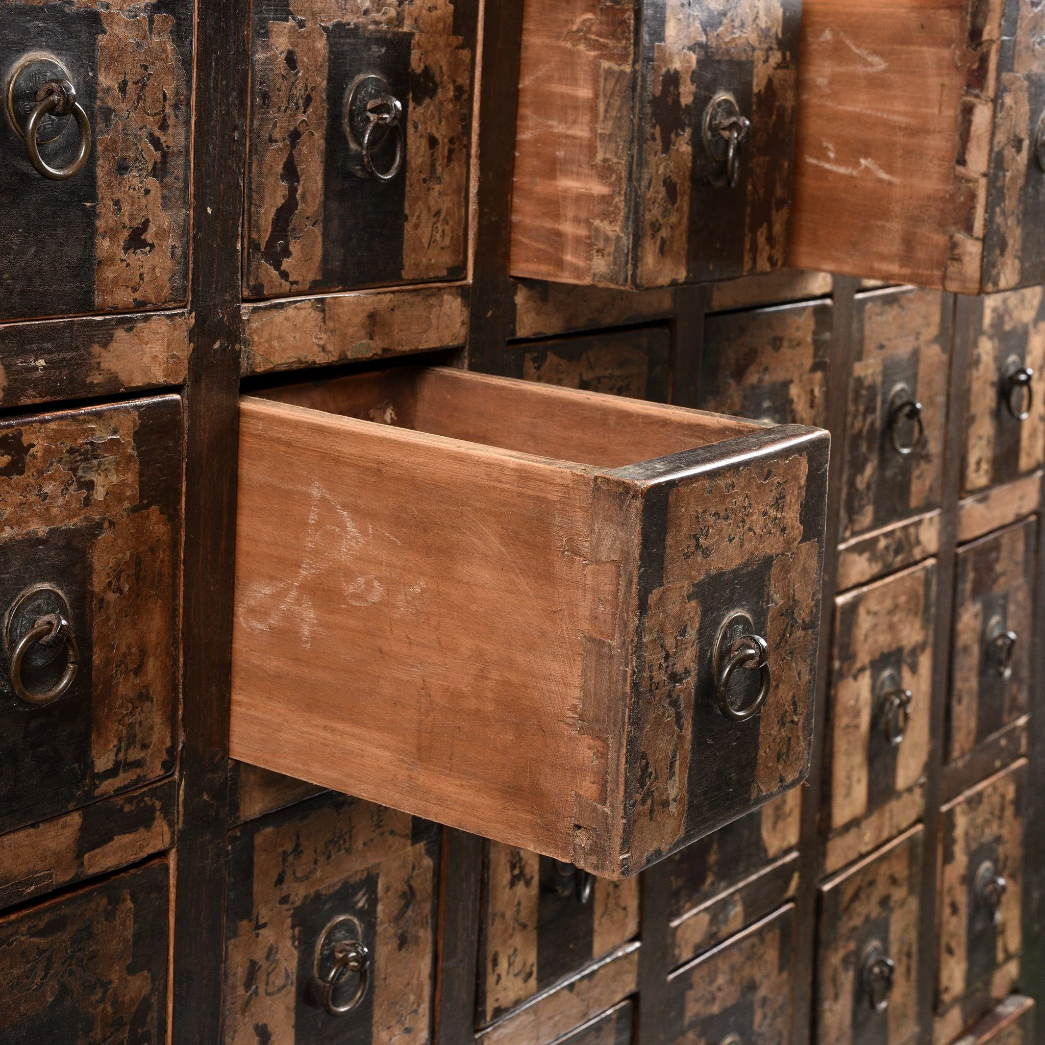 Lacquer Apothecary Chest From Shanxi - 19thC - Image 9