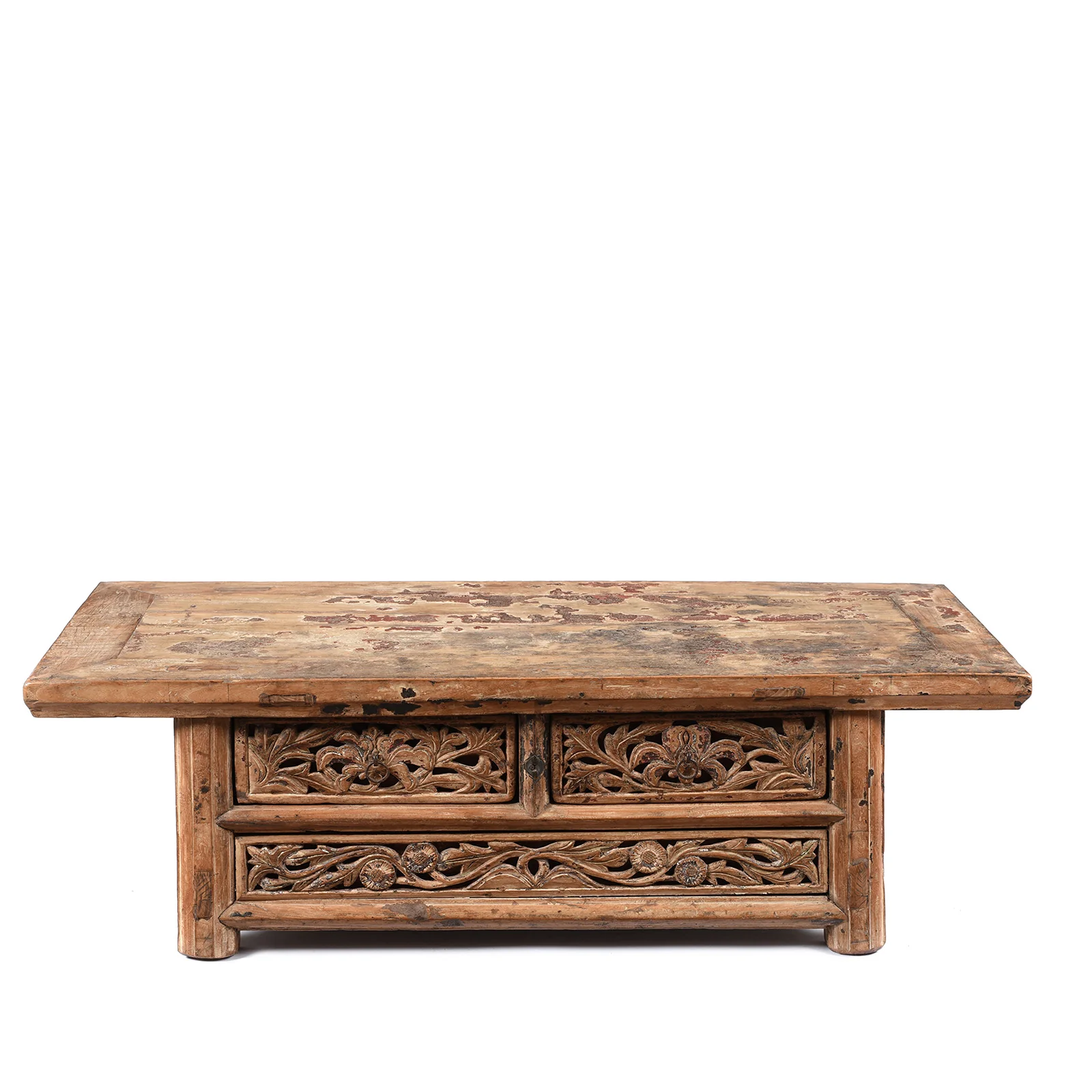 Elm Kang Table From Shanxi - 19th Century