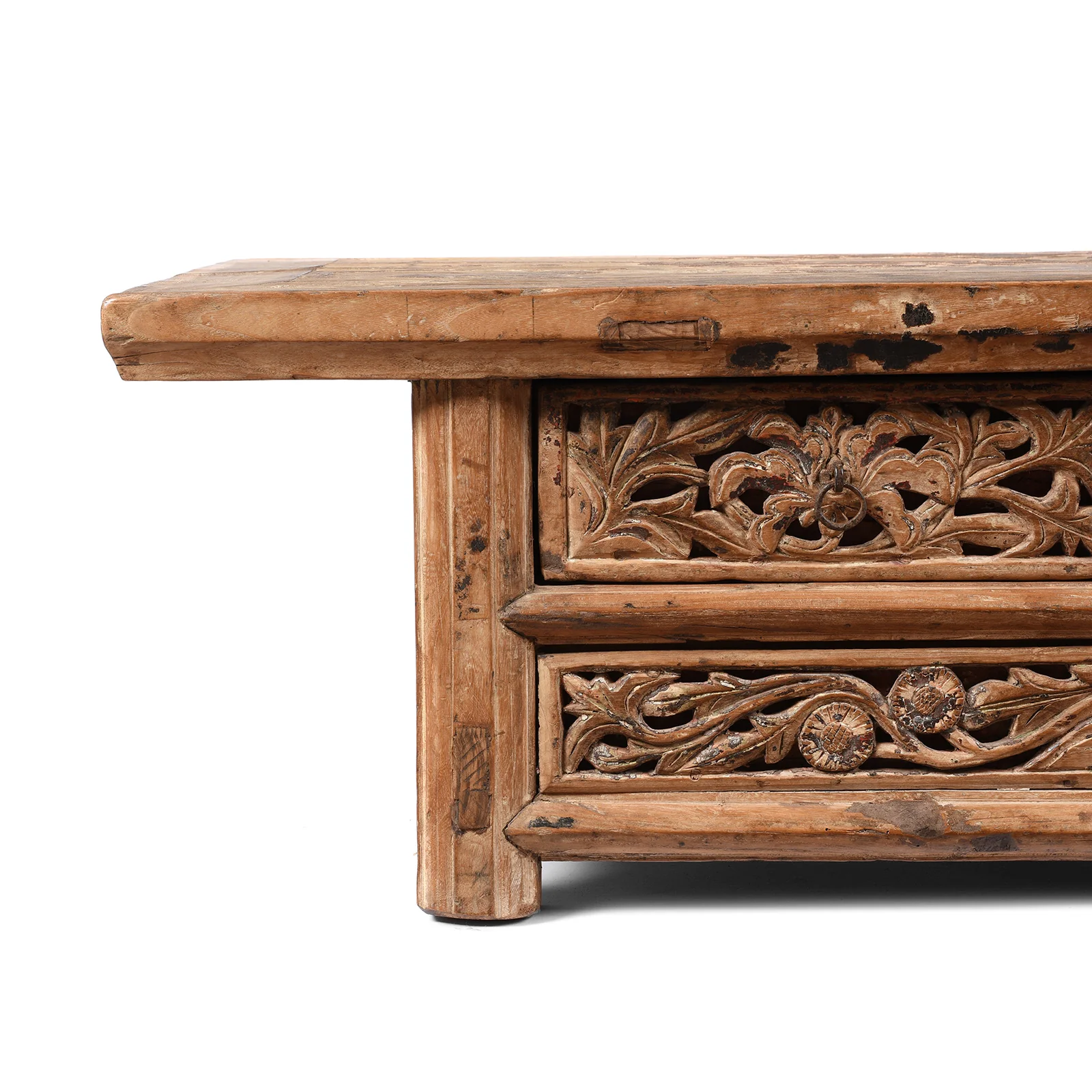 Elm Kang Table From Shanxi - 19th Century - Image 3