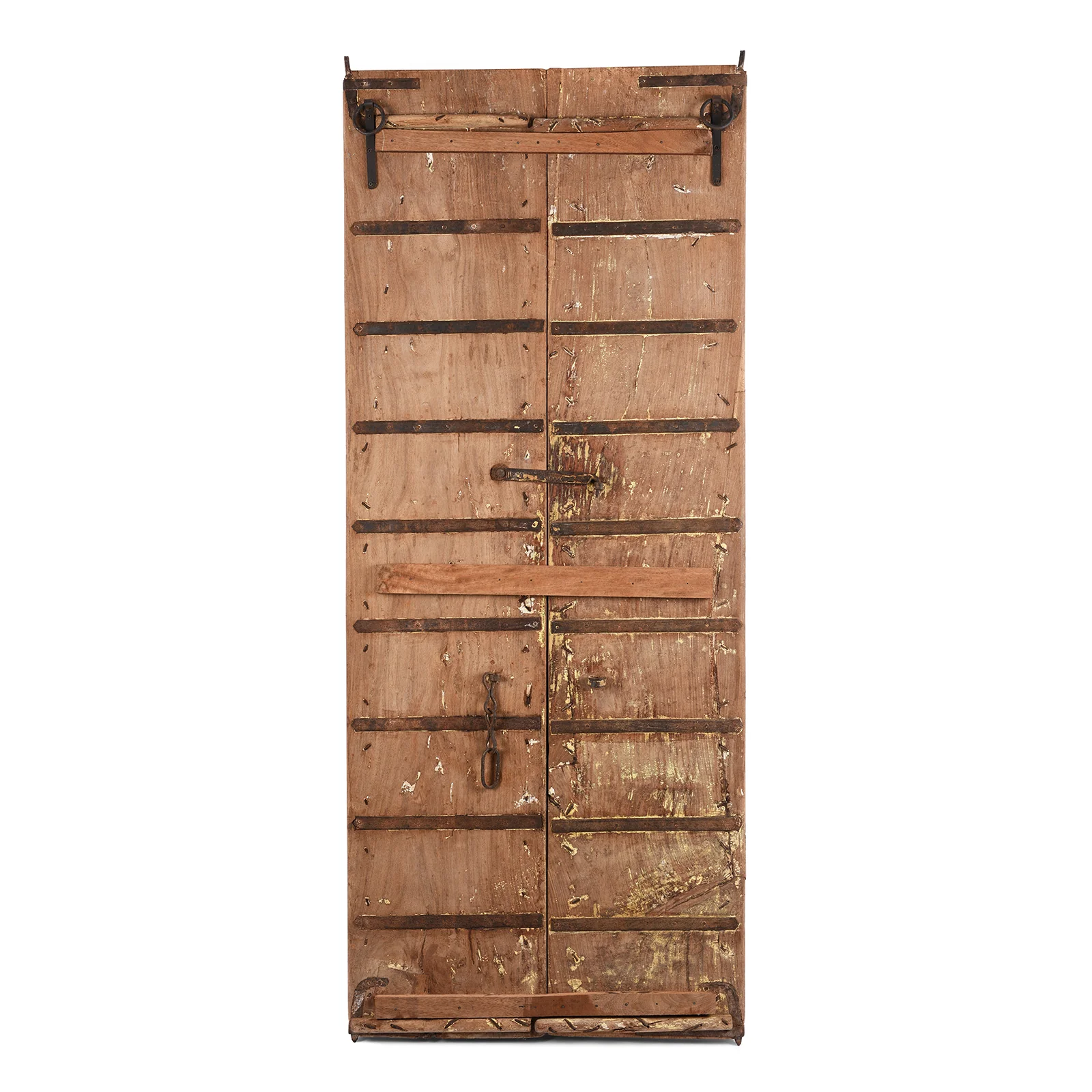 Bleached Indian Doors From Bikaner - 19th Century - Image 7